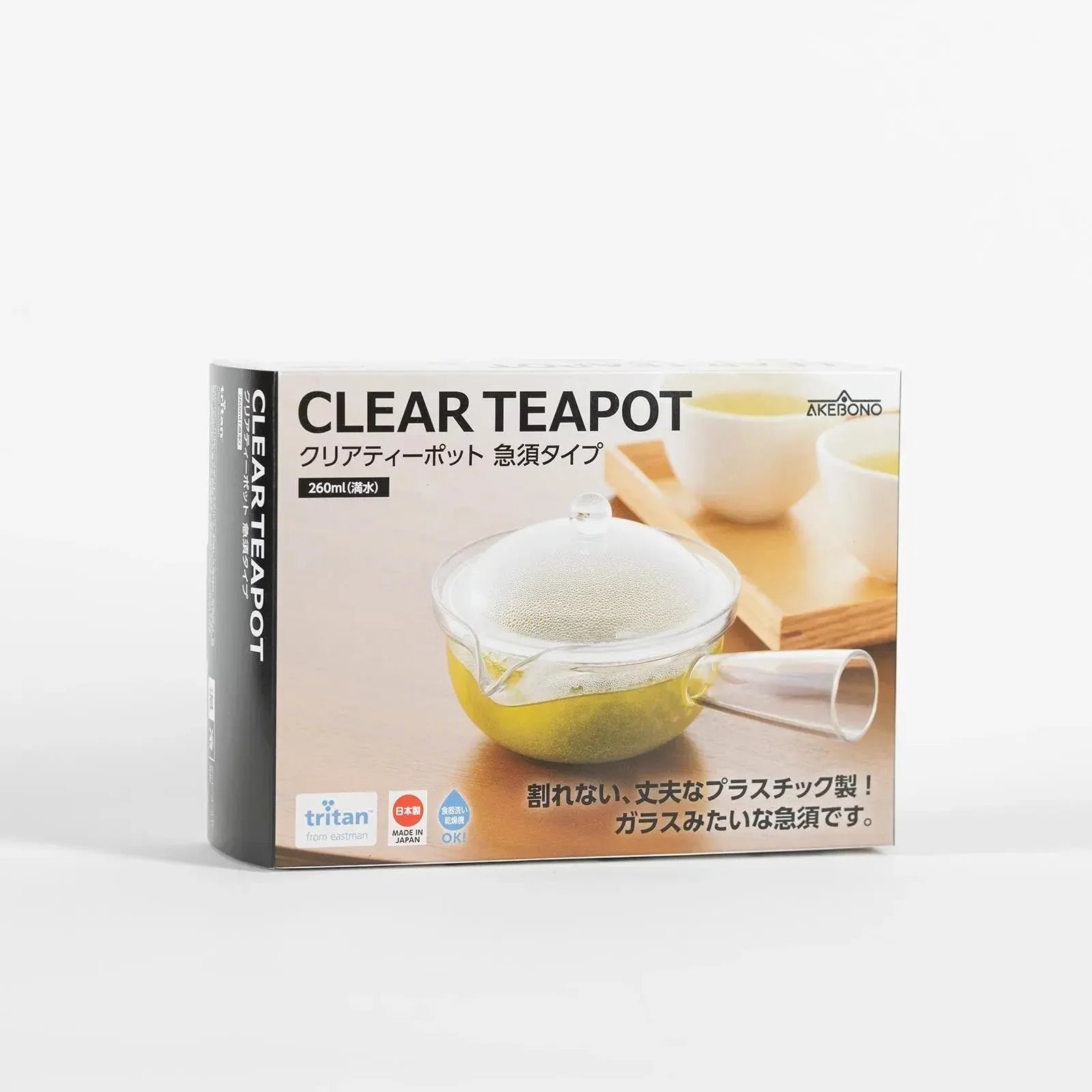 Akebono Tritan Clear Teapot – 280ml AKEBONO
