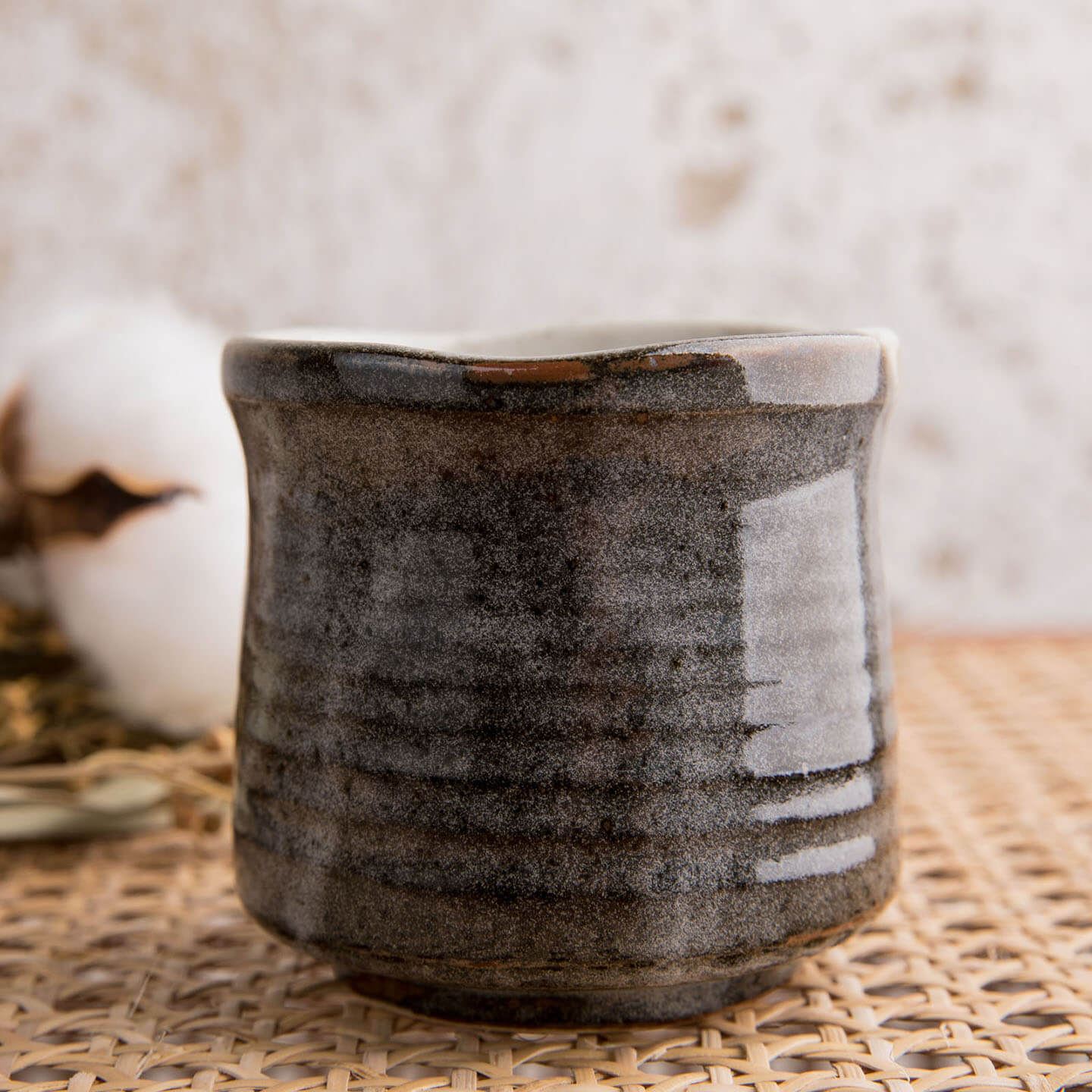 Hanazume Kutani Ware Teacup - Perfect Japanese Gift