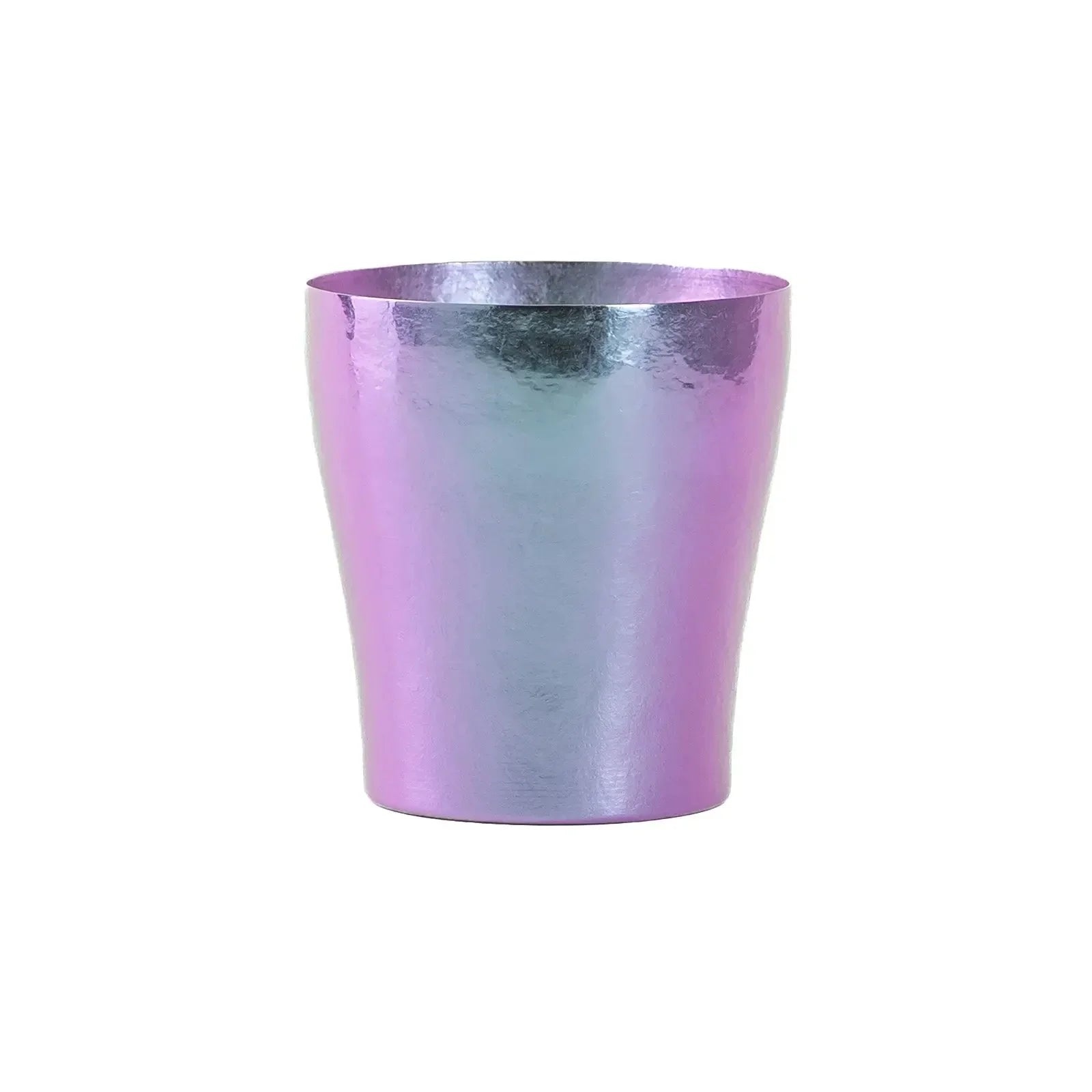 Front view of HORIE Rei Series 250ml rainbow titanium tumbler