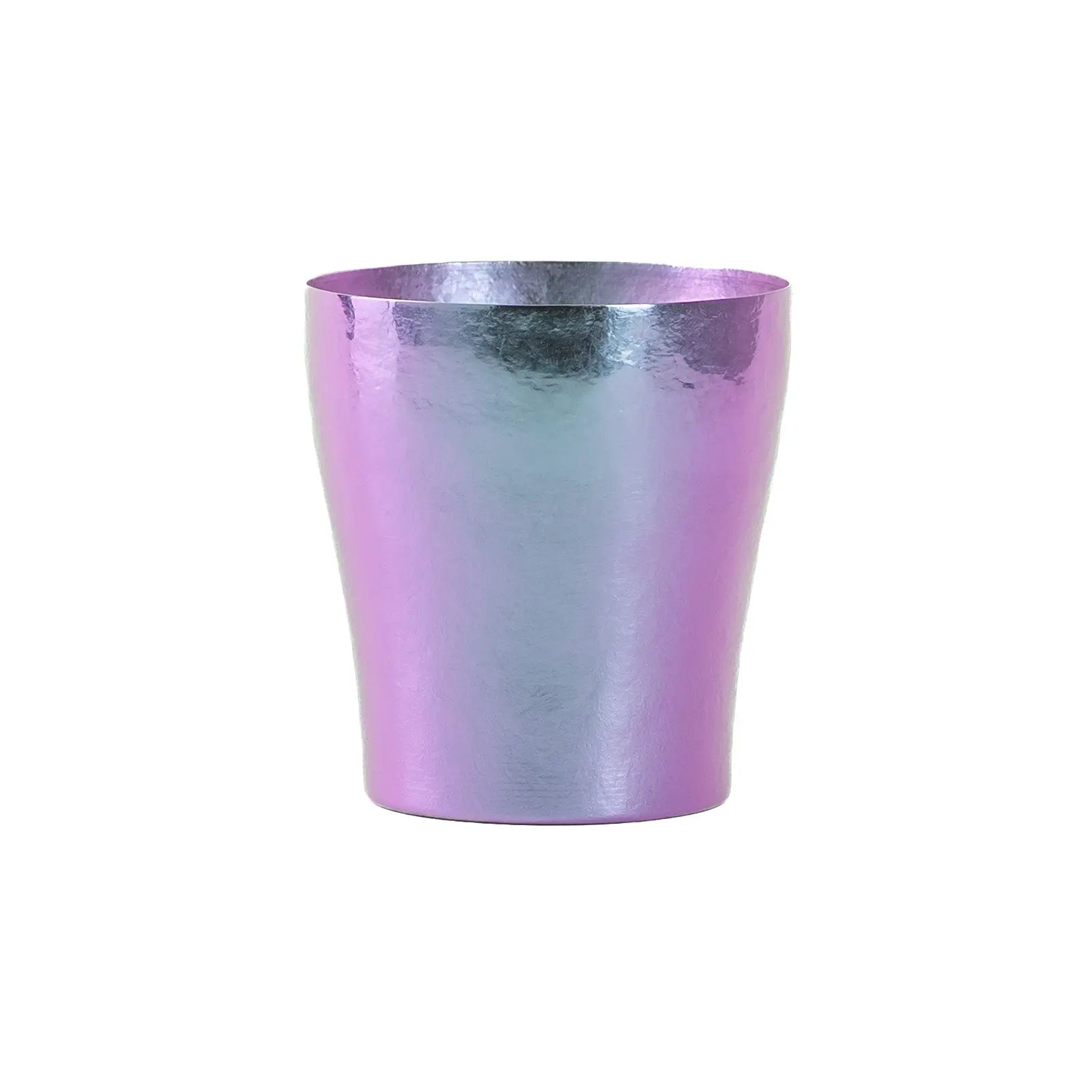 Front view of HORIE Rei Series 250ml rainbow titanium tumbler