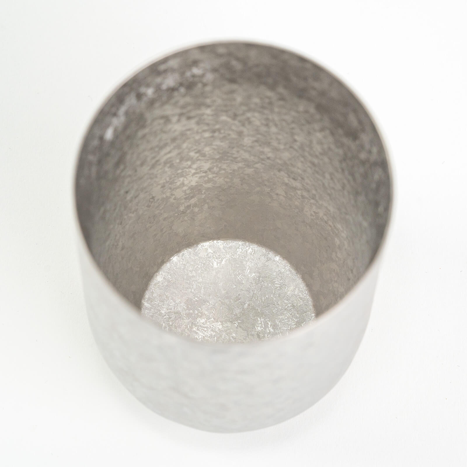 Japanese HORIE Kamazukuri Series Double Wall Titanium Tumbler Silver 400 ml