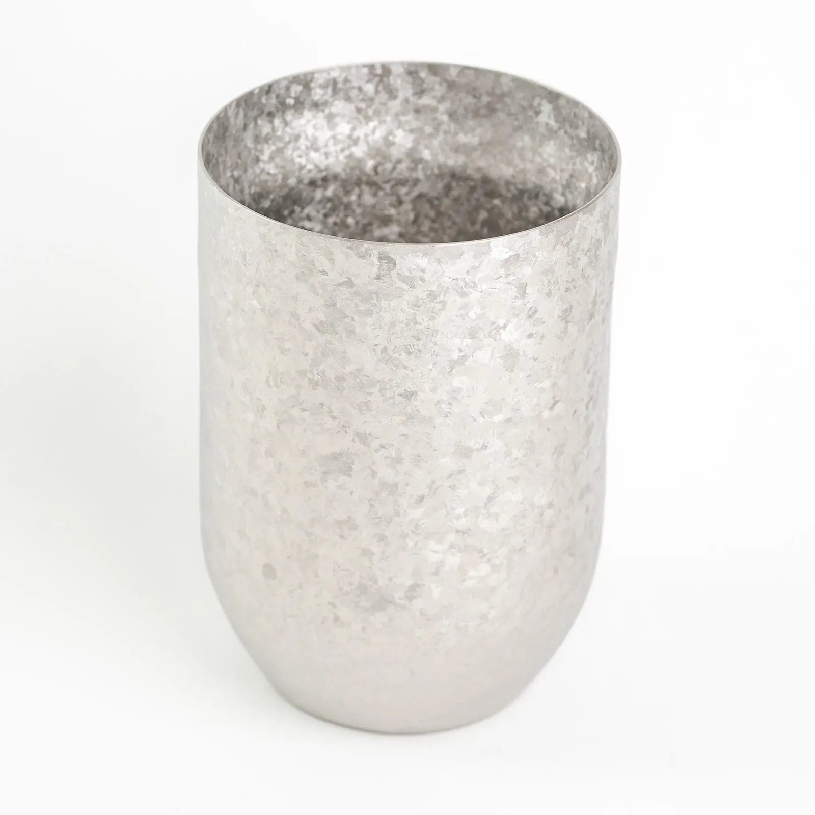 Japanese HORIE Kamazukuri Series Double Wall Titanium Tumbler Silver 400 ml HORIE