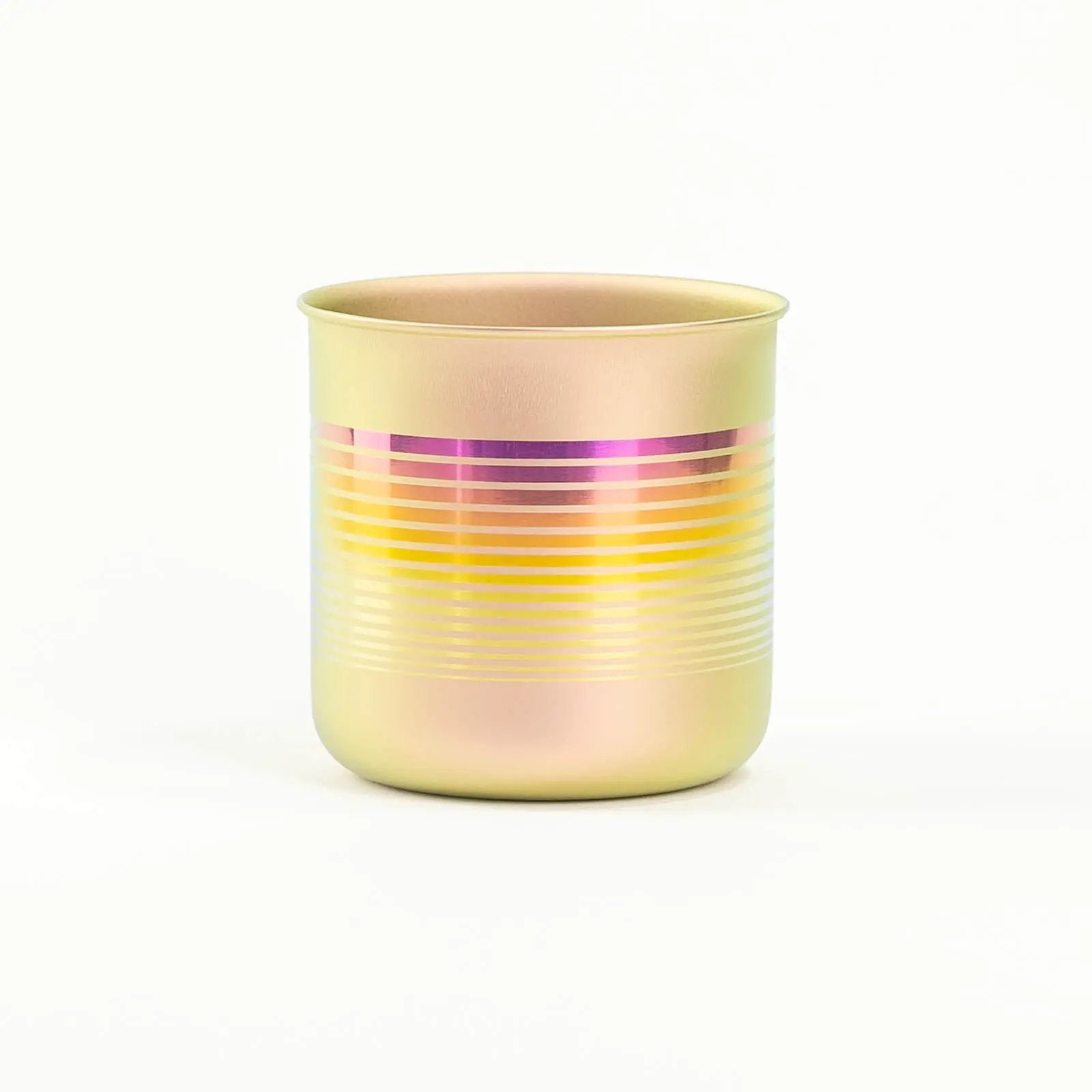 HORIE Pure Titanium Mug – 320ml Rainbow Stripe Gradient HORIE