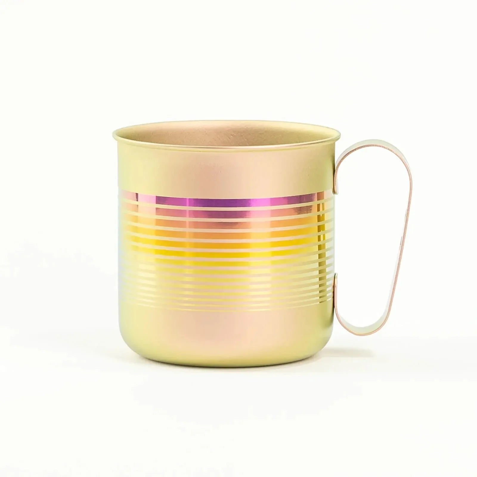 HORIE Pure Titanium Mug – 320ml Rainbow Stripe Gradient HORIE