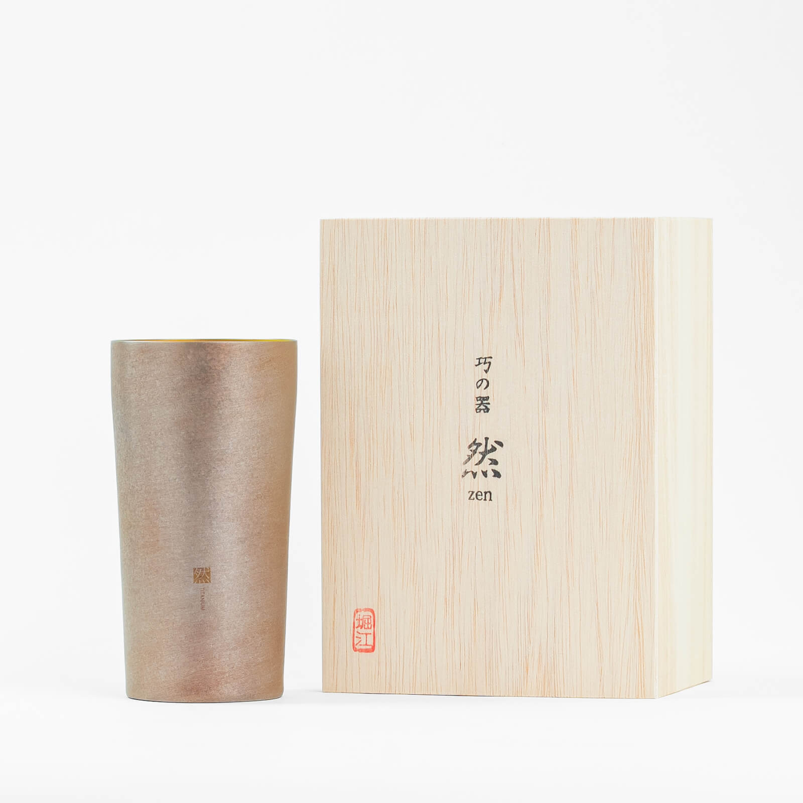 HORIE Zen Series - Double-Walled Titanium Tumbler 350ml