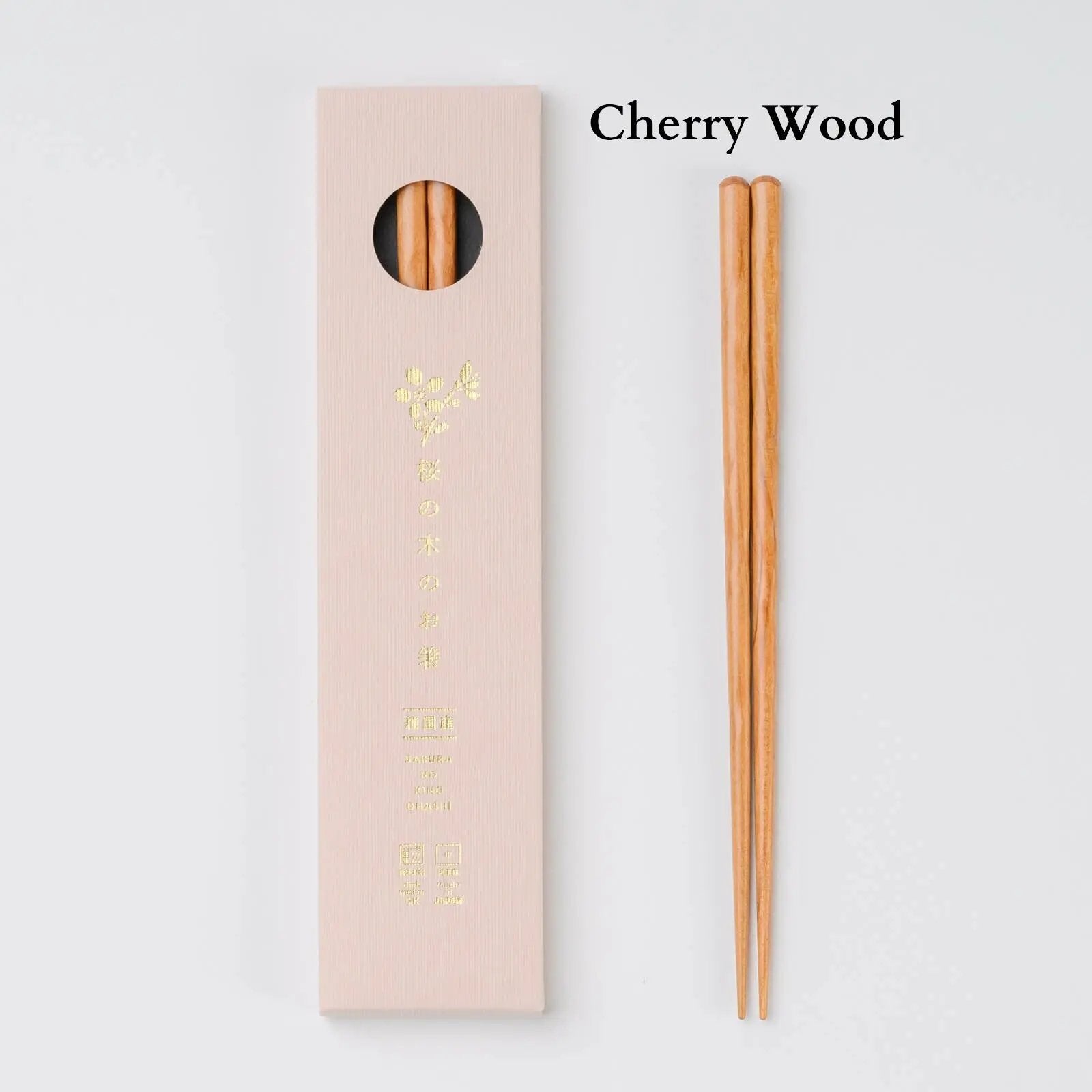Japanese Natural Wood Chopsticks – 23cm, Handcrafted in Japan KyotoLux