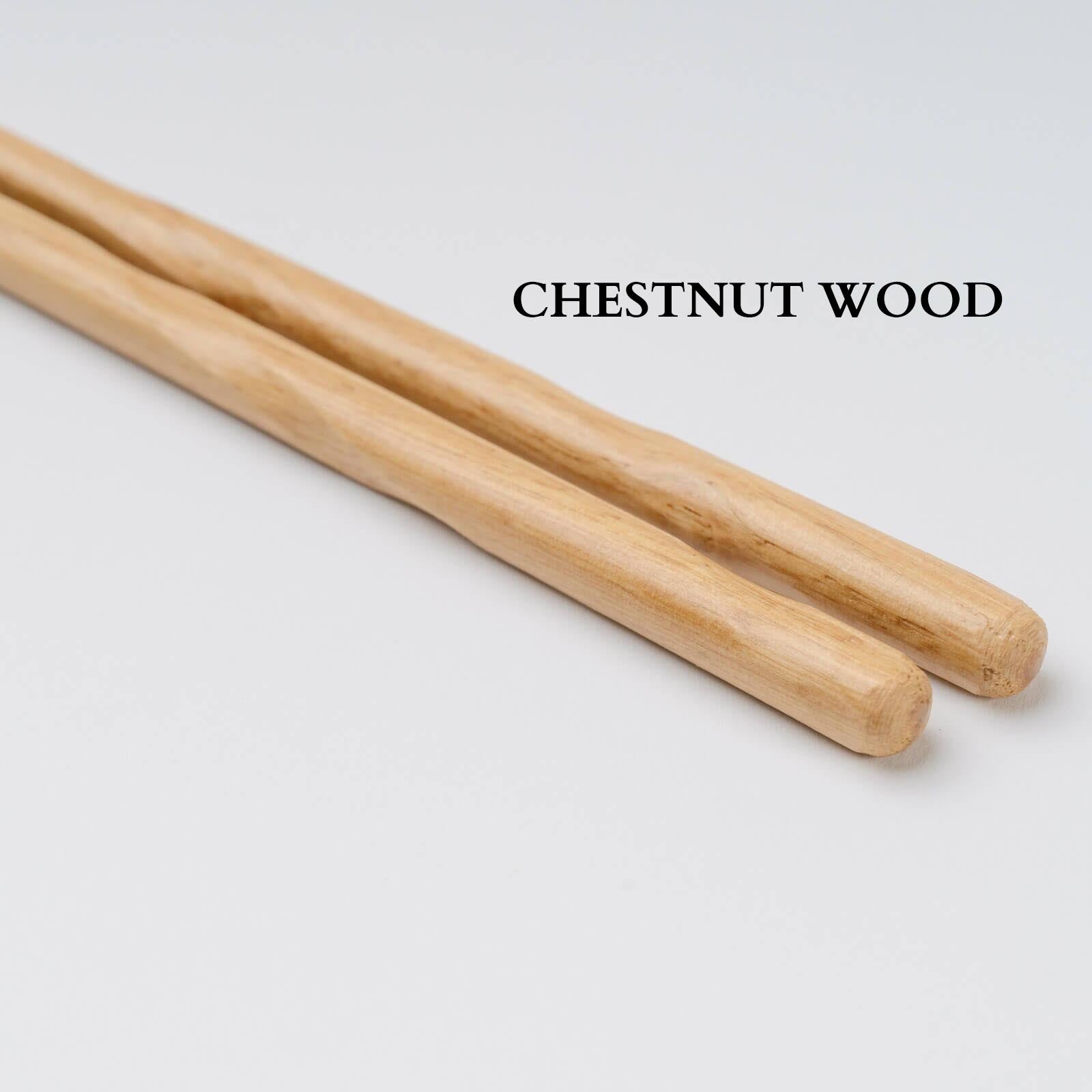 Japanese Natural Wood Chopsticks – 23cm, Handcrafted in Japan