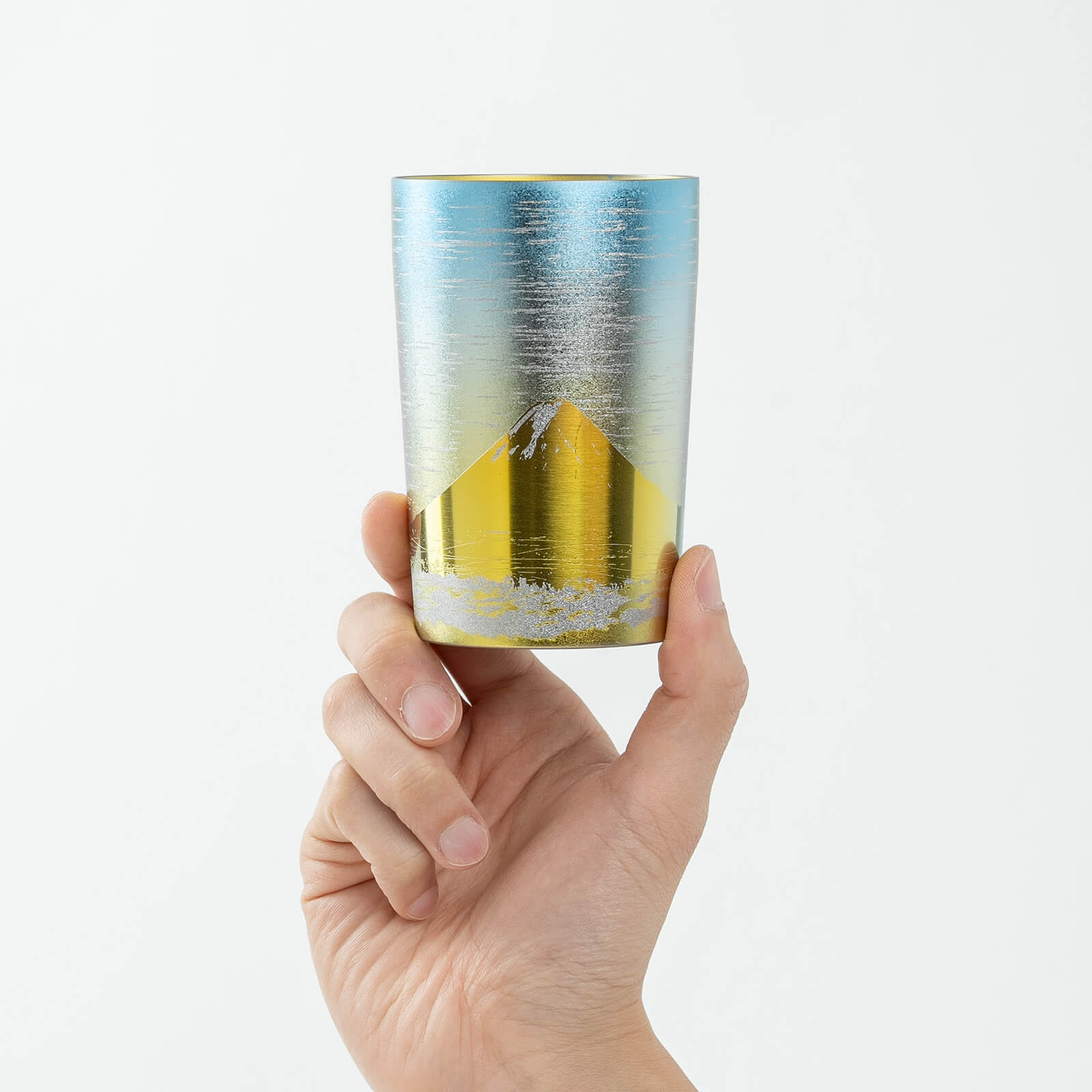 Elegant gift box for HORIE Gold Fuji titanium tumbler
