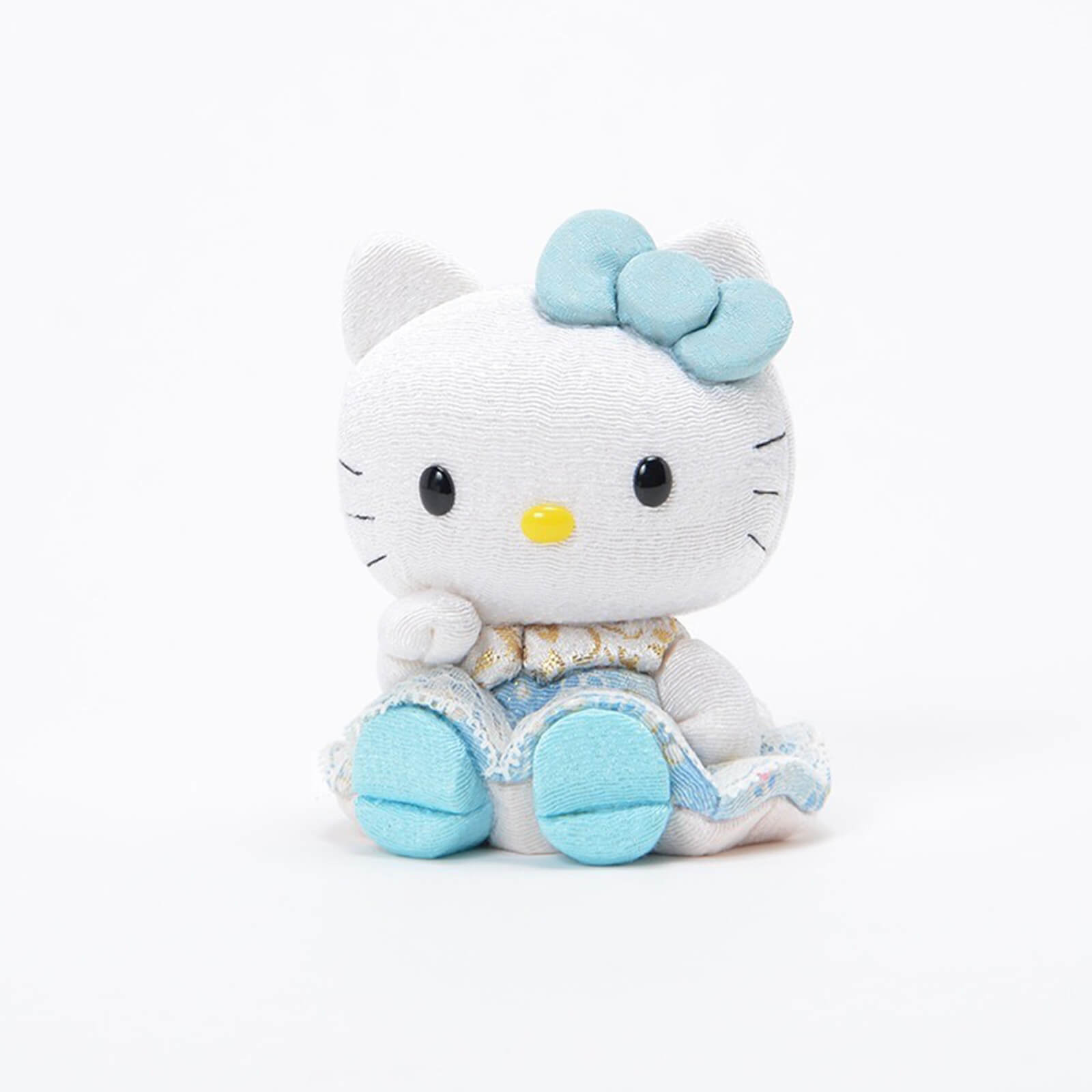 Hello Kitty Maneki-Neko Lucky Cat Sitting Doll – by Kakinuma Toko KyotoLux