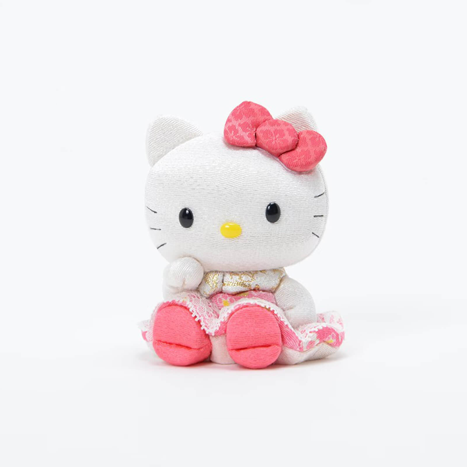 Hello Kitty Maneki-Neko Lucky Cat Sitting Doll – by Kakinuma Toko KyotoLux