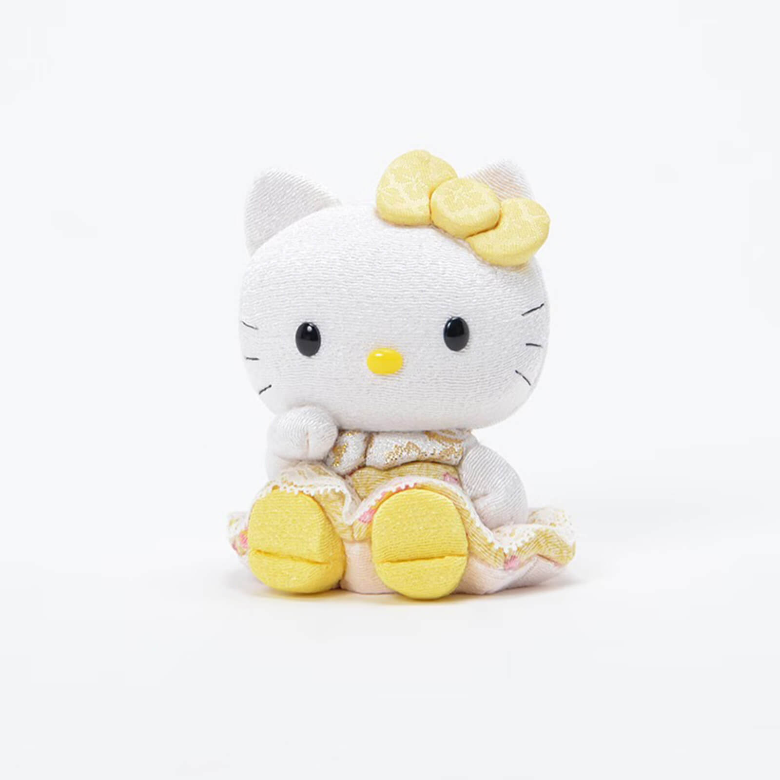 Hello Kitty Maneki-Neko Lucky Cat Sitting Doll – by Kakinuma Toko KyotoLux