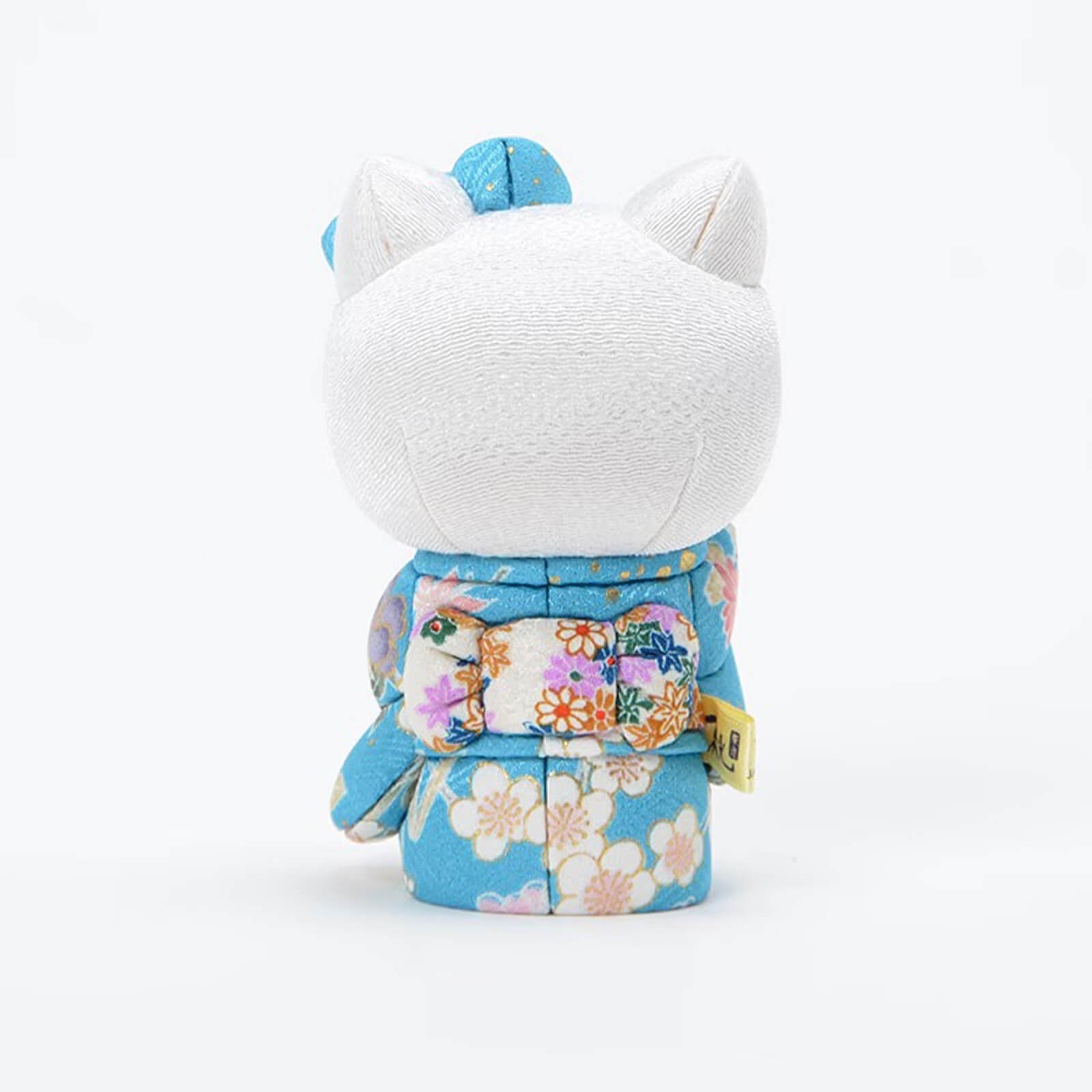 Hello Kitty Standing Lucky Cat | Handmade Kimono Art Figure Kakinuma Toko