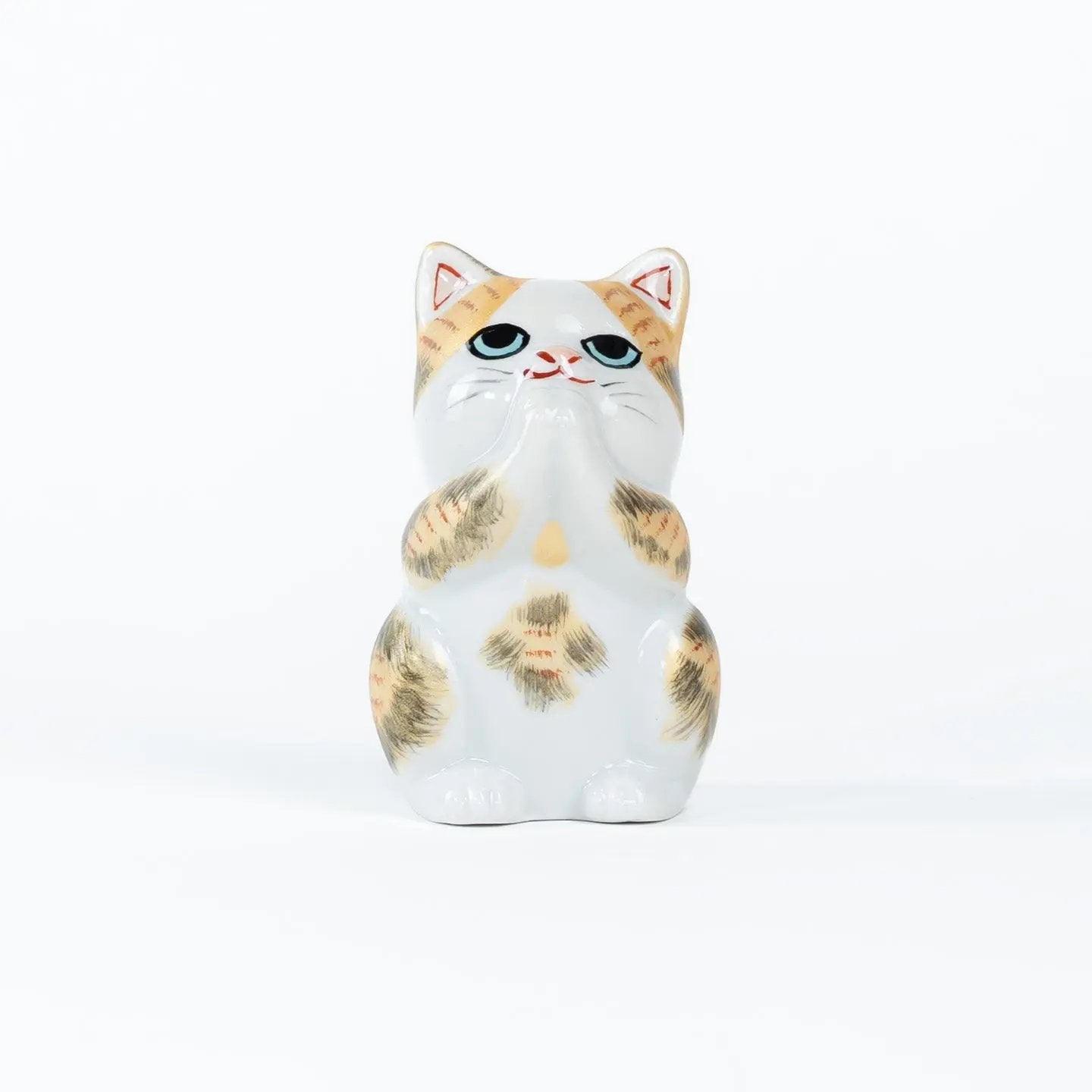 Kutani Ceramic Lucky Cat – 3.2 inches tall KUTANI