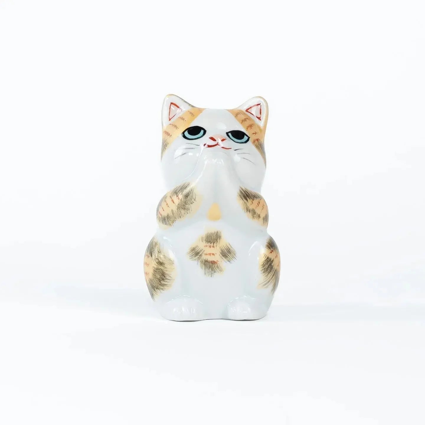 Kutani Ceramic Lucky Cat – 3.2 inches tall KUTANI