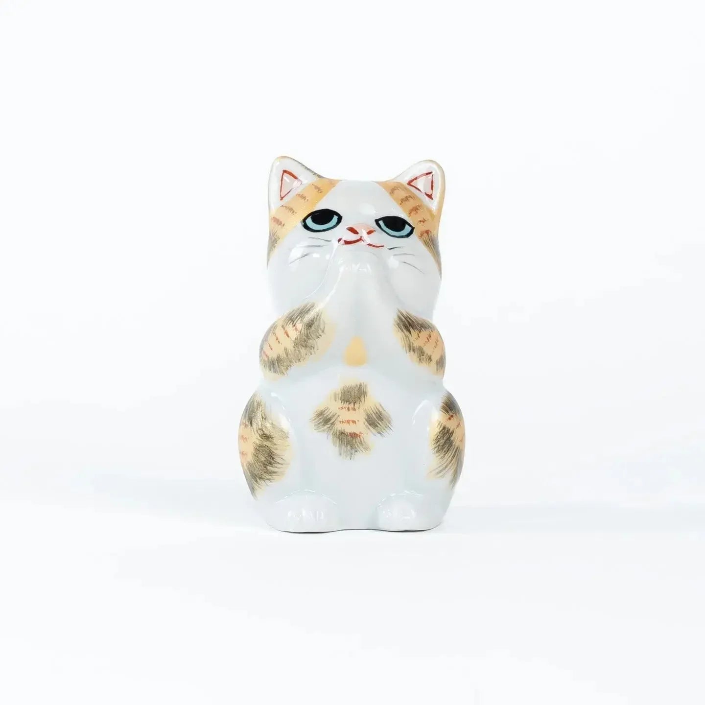 Kutani Ceramic Lucky Cat – 3.2 inches tall KUTANI
