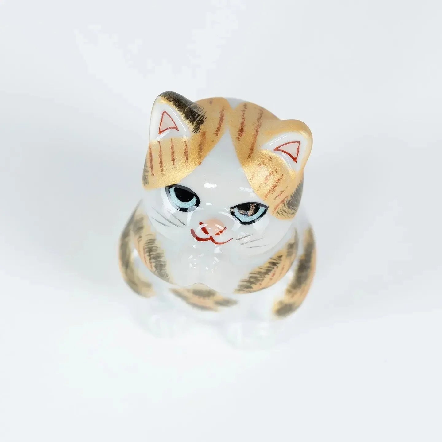 Kutani Ceramic Lucky Cat – 3.2 inches tall KUTANI