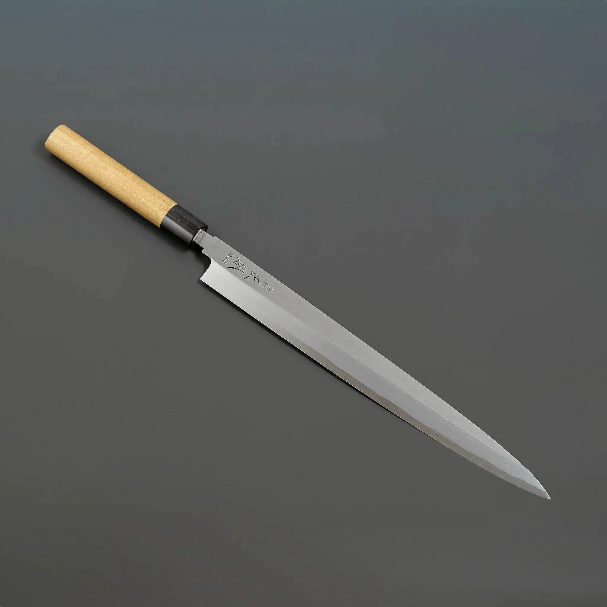 Masamoto KS Series Honkasumi White Steel No.2 Yanagiba Sashimi Knife 330mm