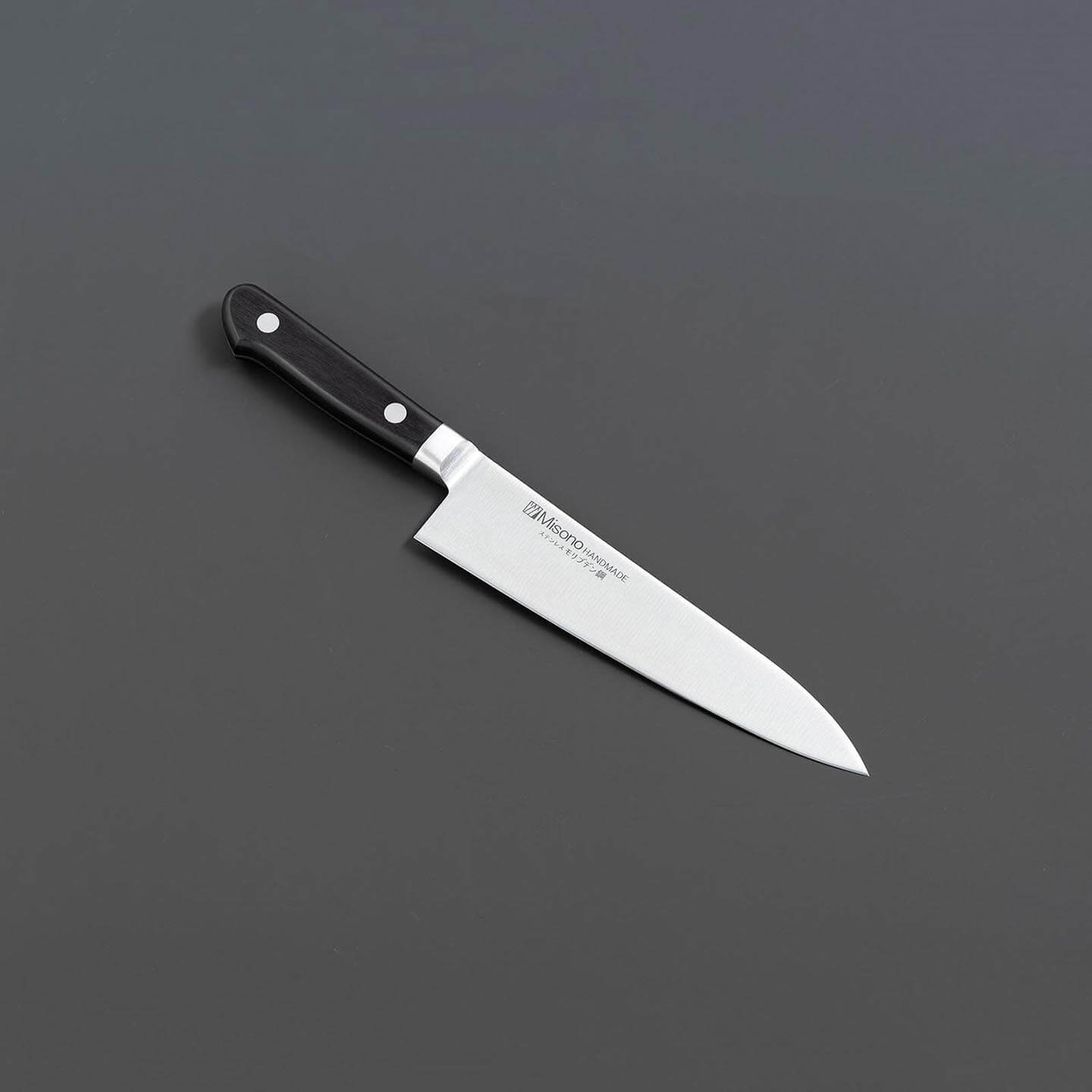 Misono 180mm gyuto Japanese chef knife in molybdenum AUS-8 stainless steel