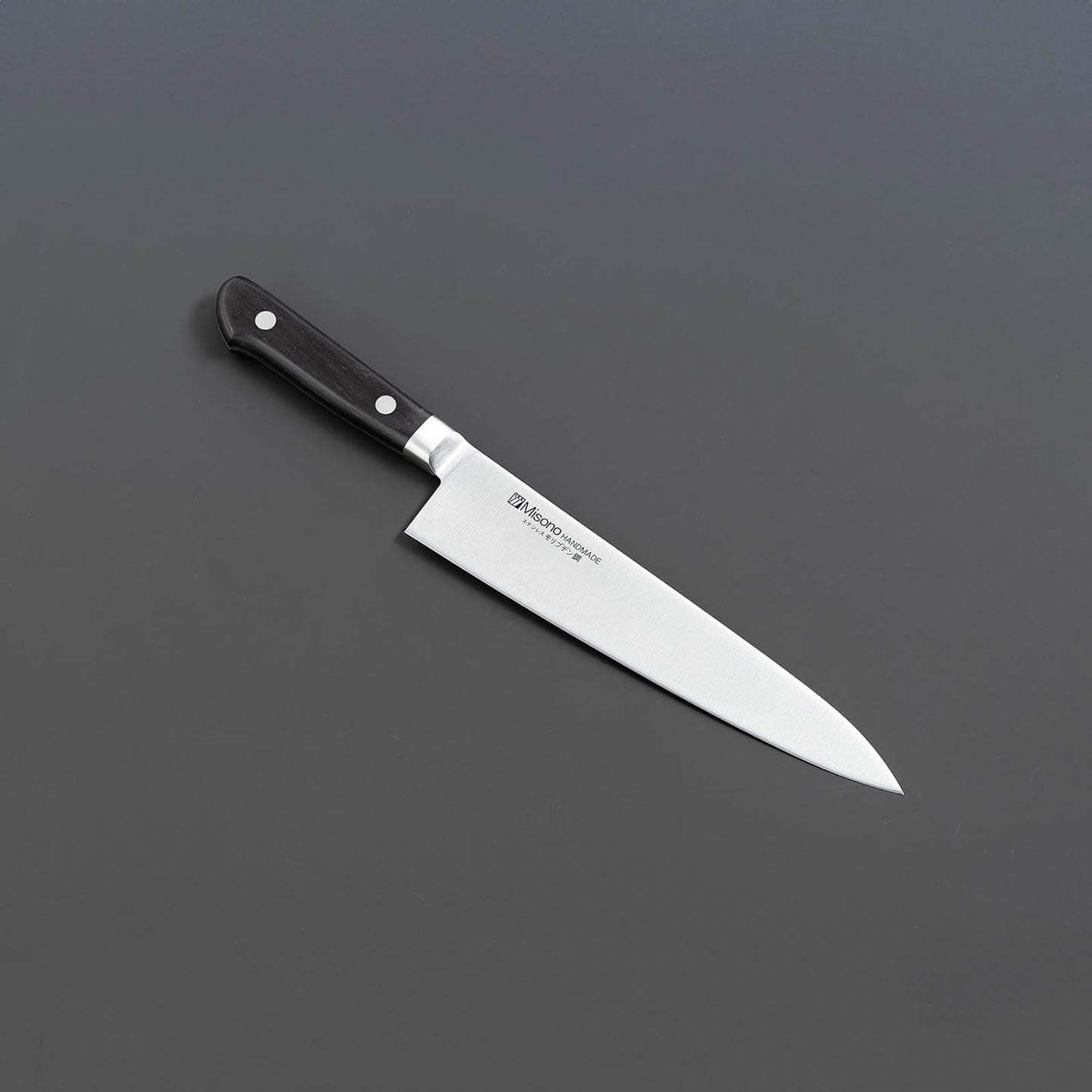 Misono 210mm gyuto Japanese chef knife in molybdenum AUS-8 stainless steel