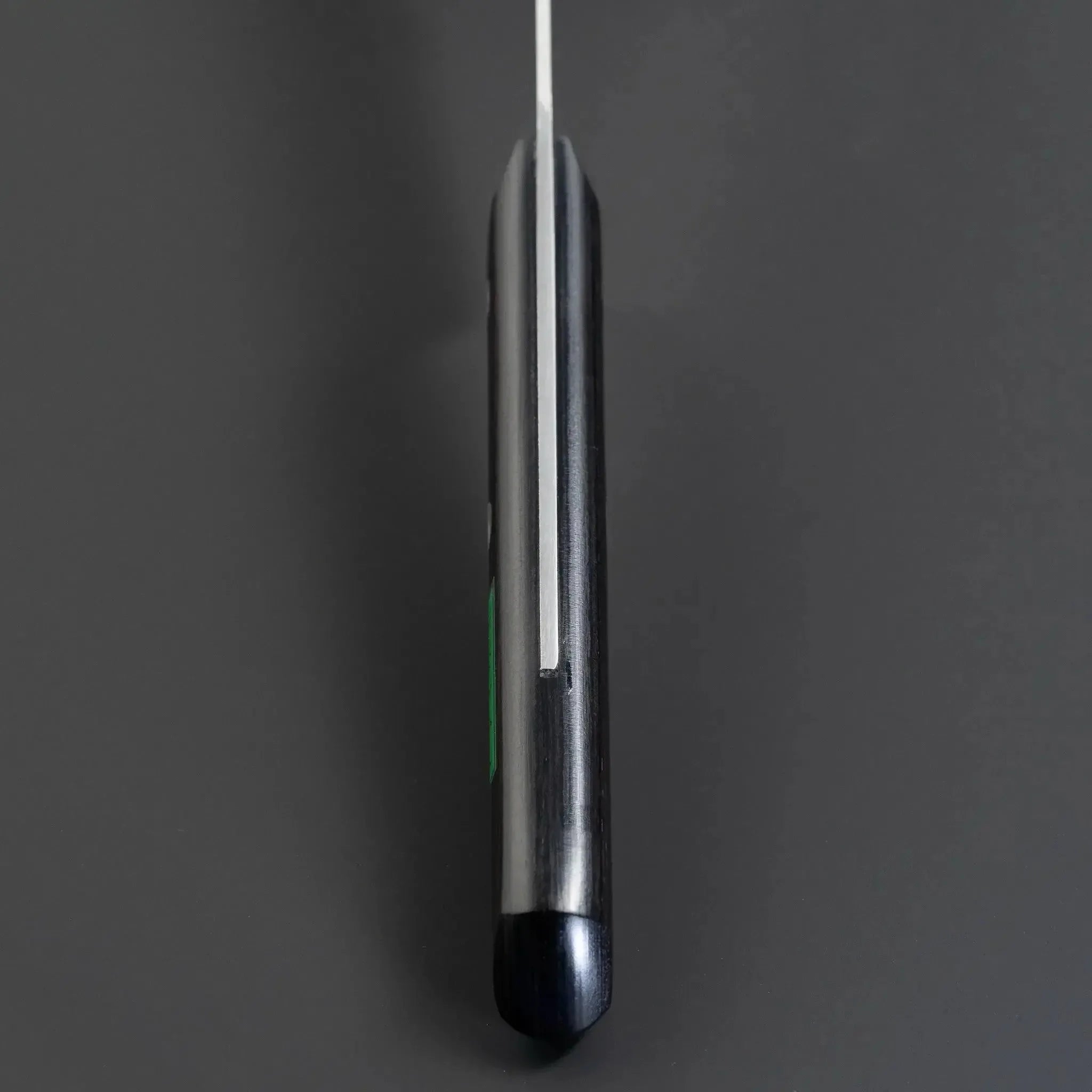 Misono Molybdenum Steel Petty Knife for Precision Cutting, featuring ergonomic handle and sharp blade Handle Top View