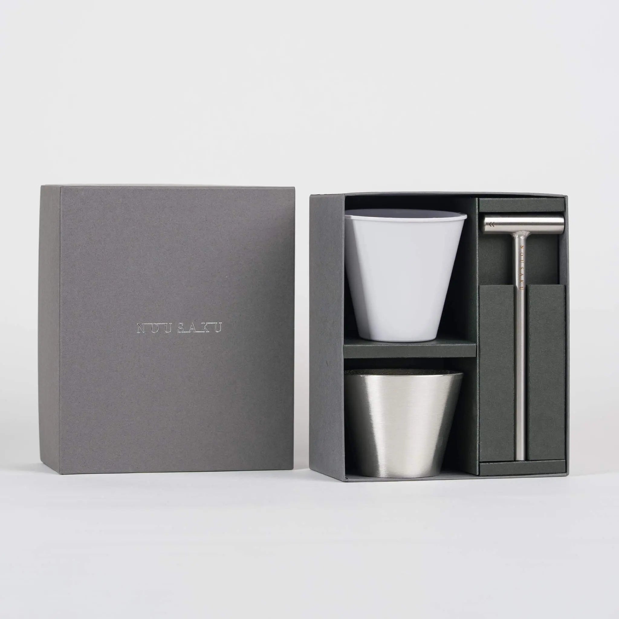 Nousaku DIY Tin Sake Cup Hammering Kit KyotoLux