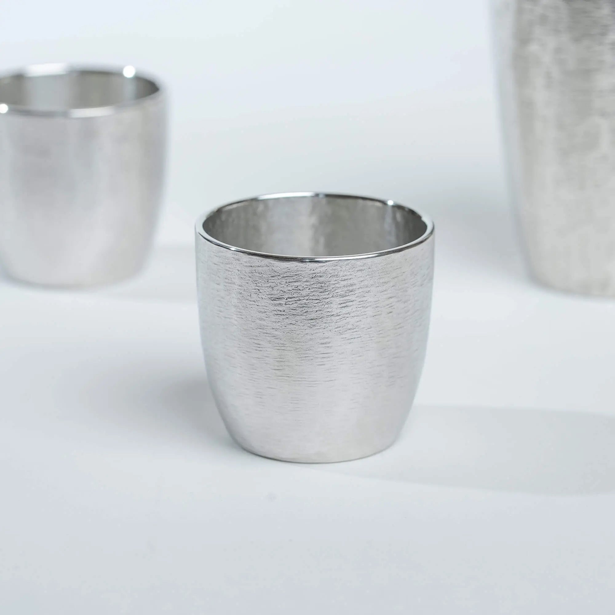 Osaka Tinware Sake Set – Hatsuse Series Osaka Tinware