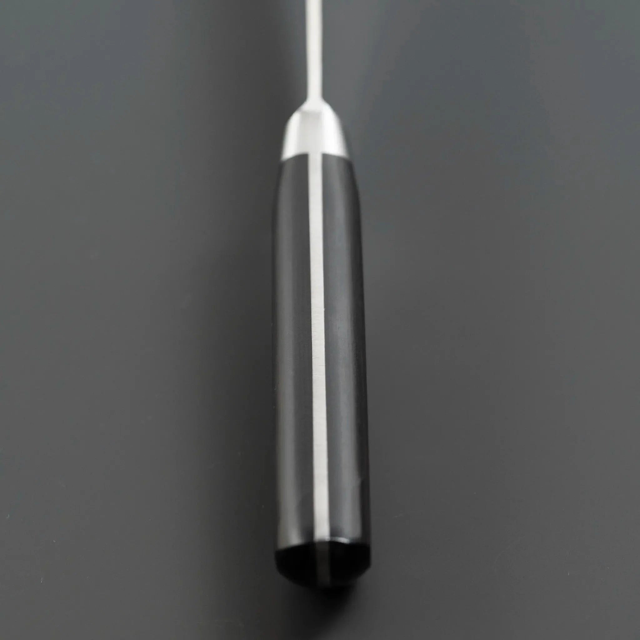 Sakai Kikumori Japanese Steel Sujihiki Knife Handle Top View