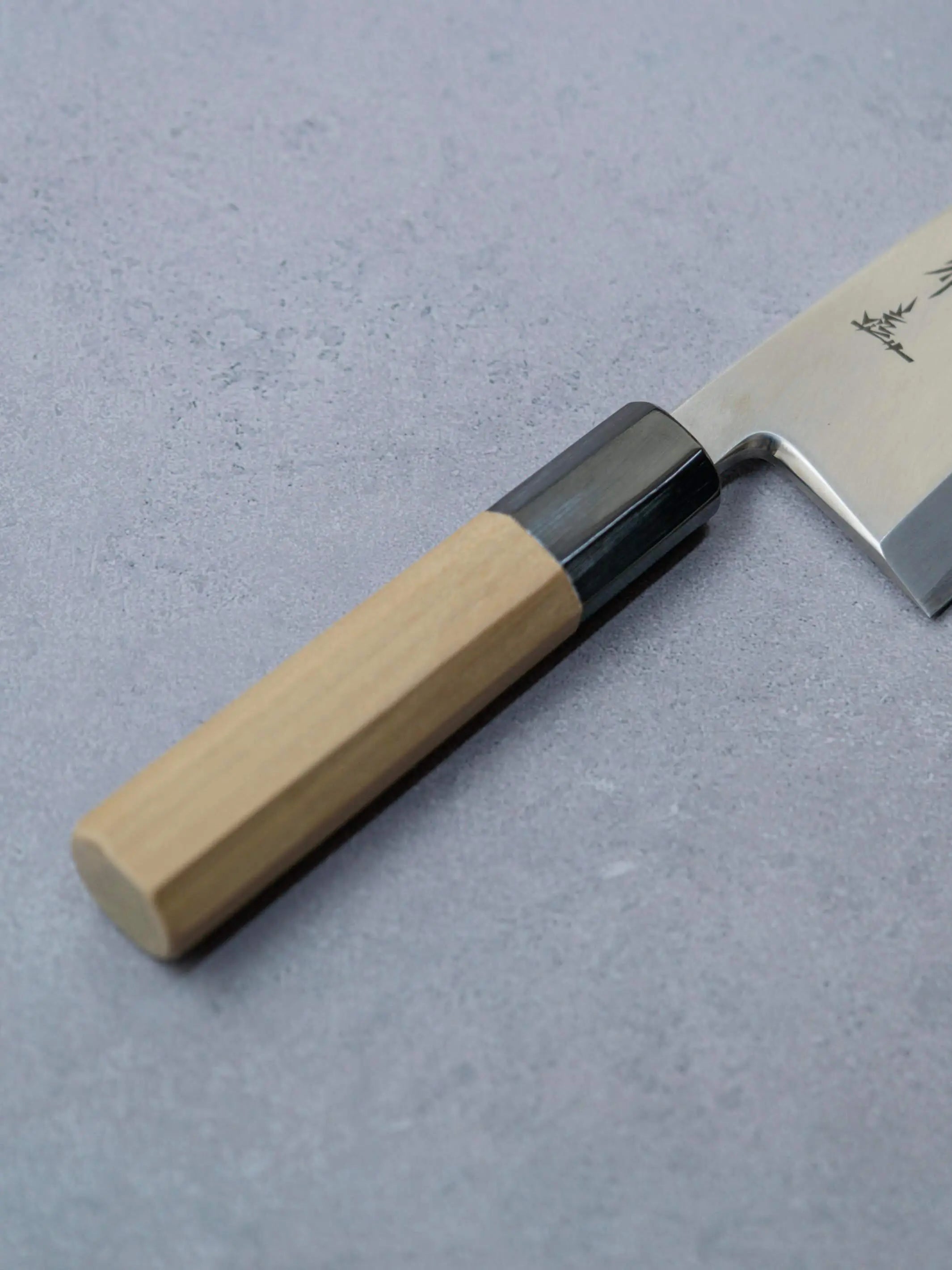 Sakai Takayuki Gingami No.3 Stain-Resistant Steel - Chef Deba Handle