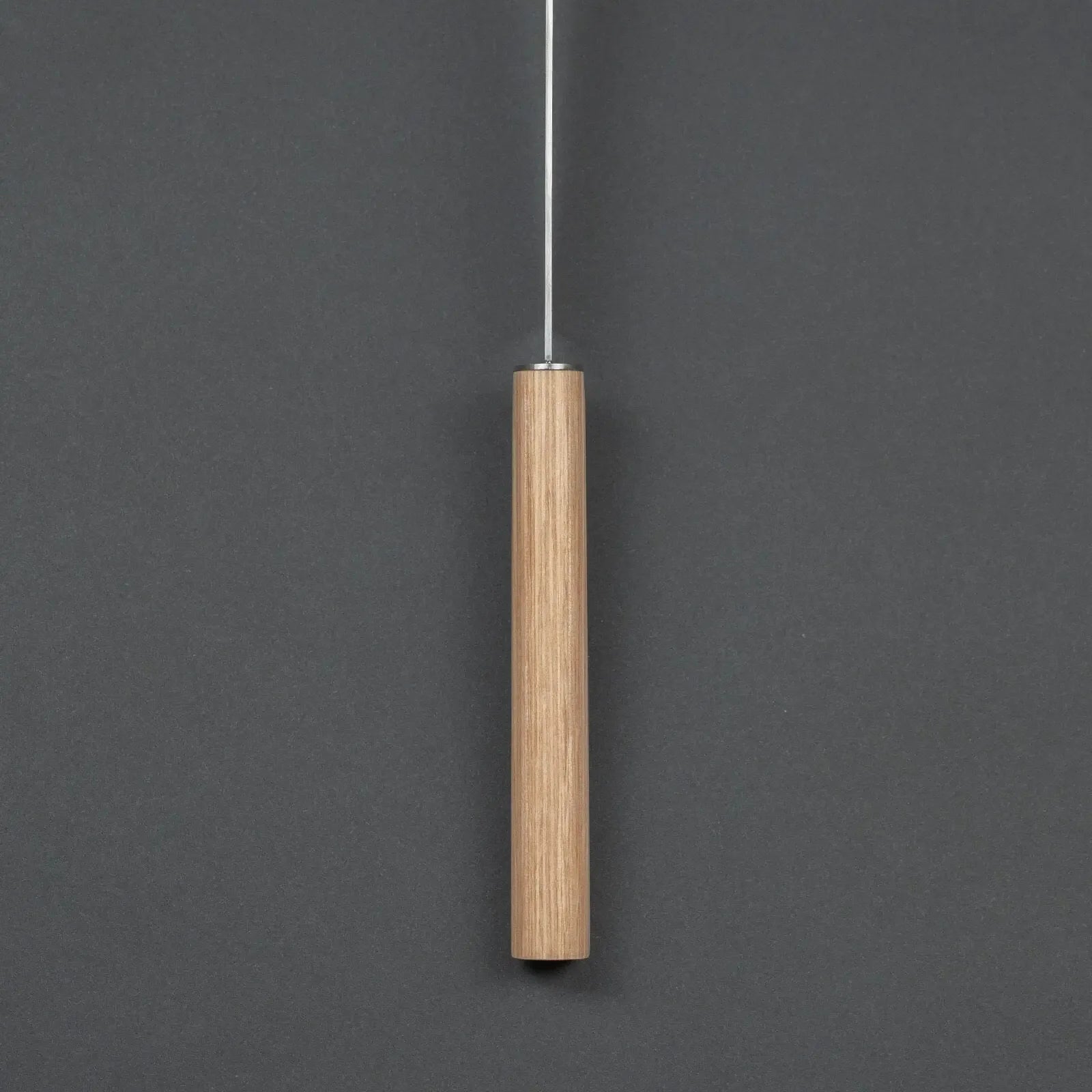 Ergonomic wood handle on 190mm Japanese chef knife