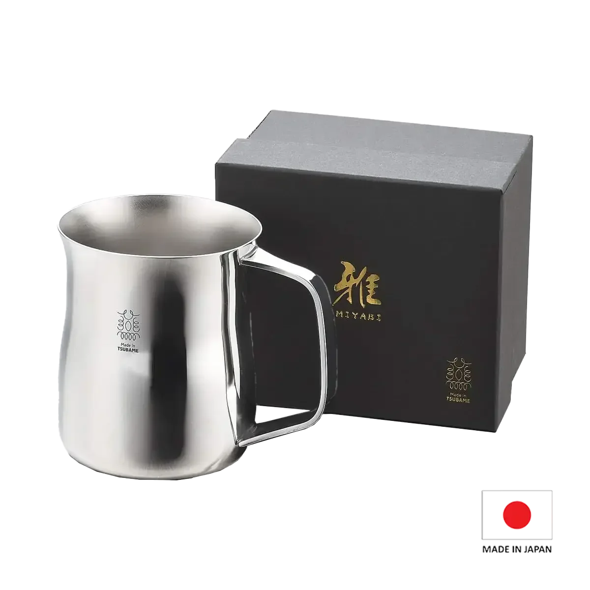 Japanese Stainless Steel Mug - 380ml Made in TSUBAME