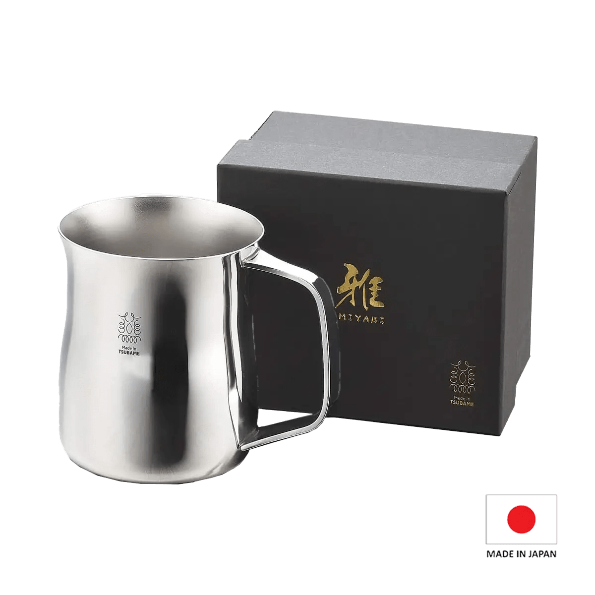Japanese Stainless Steel Mug - 380ml Made in TSUBAME