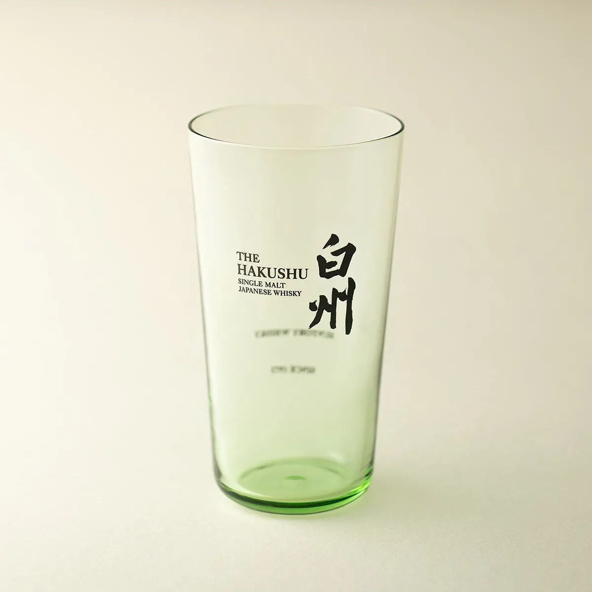 Front view of Suntory Hakushu Thin-Walled Tumbler, 340ml capacity