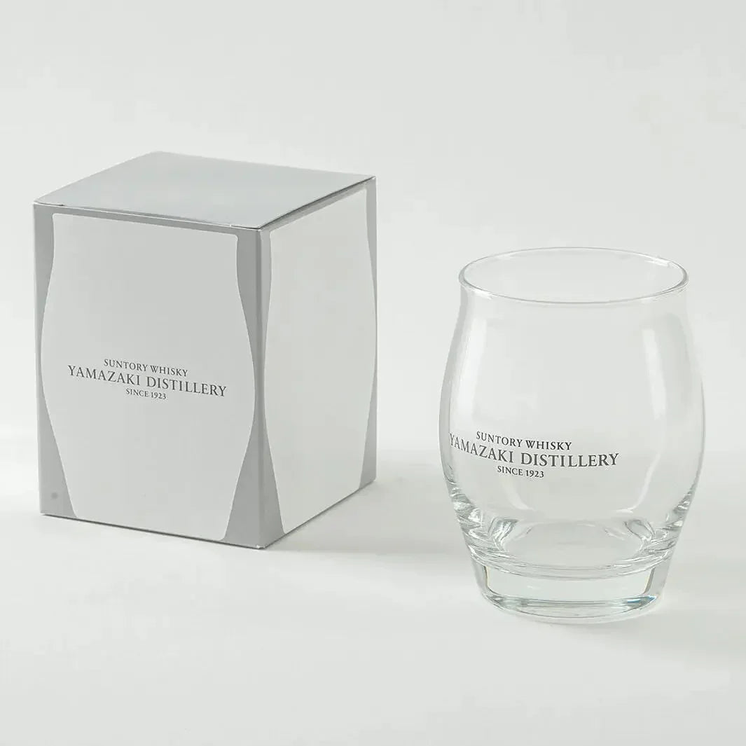 Yamazaki Distillery whiskey glass with box, Japanese limited edition