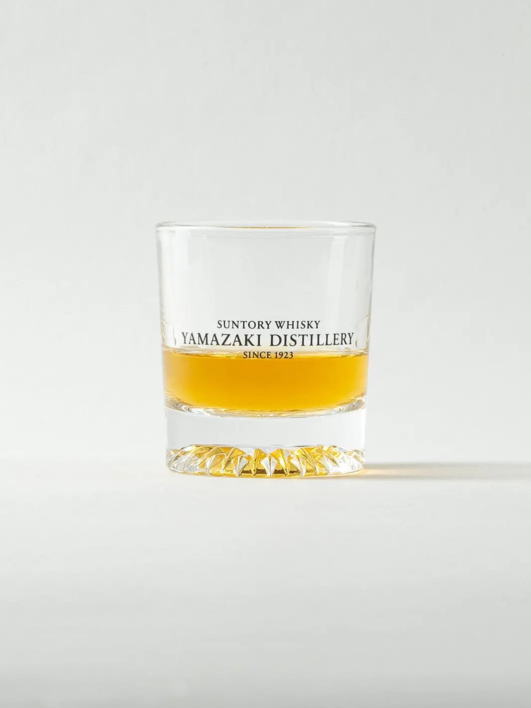 Yamazaki shot glass with whisky, 2oz Japanese whiskey glass
