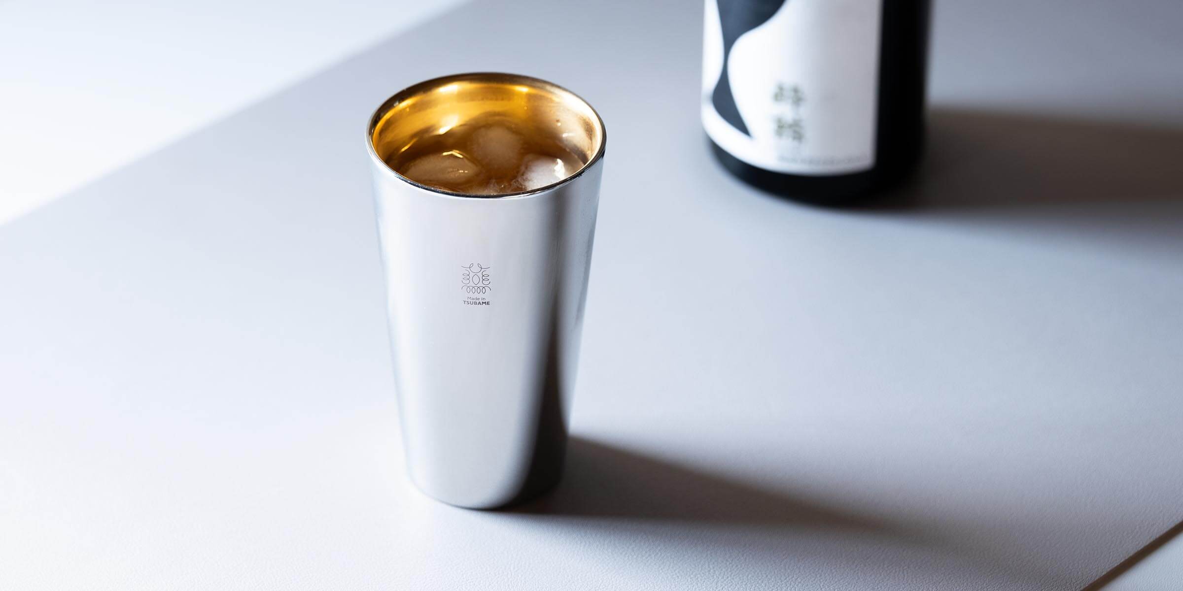 Premium Made in Tsubame 18-8 stainless steel beer tumbler.