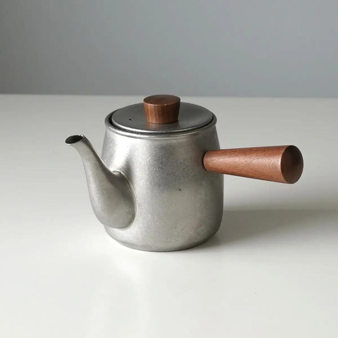 CHAKI Handmade Stainless Steel Teapot - Japanese Craftsmanship