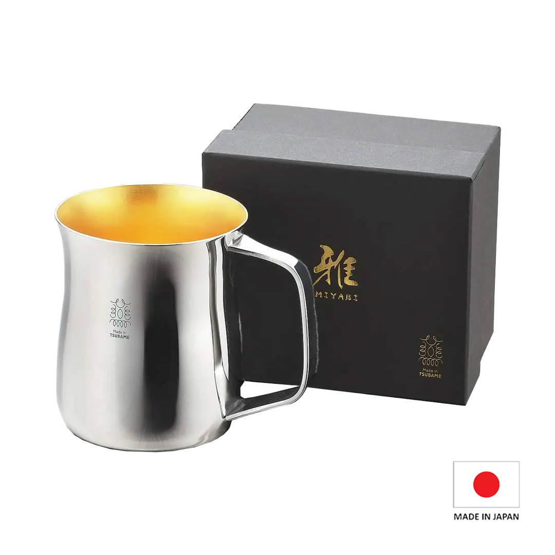 Japanese Stainless Steel Mug - 380ml