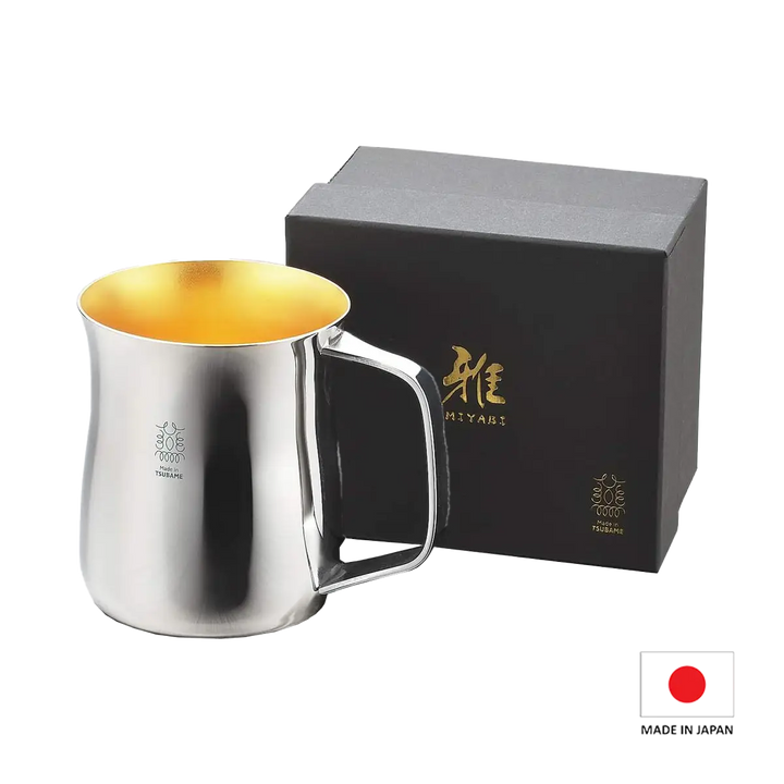 Japanese Stainless Steel Mug - 380ml