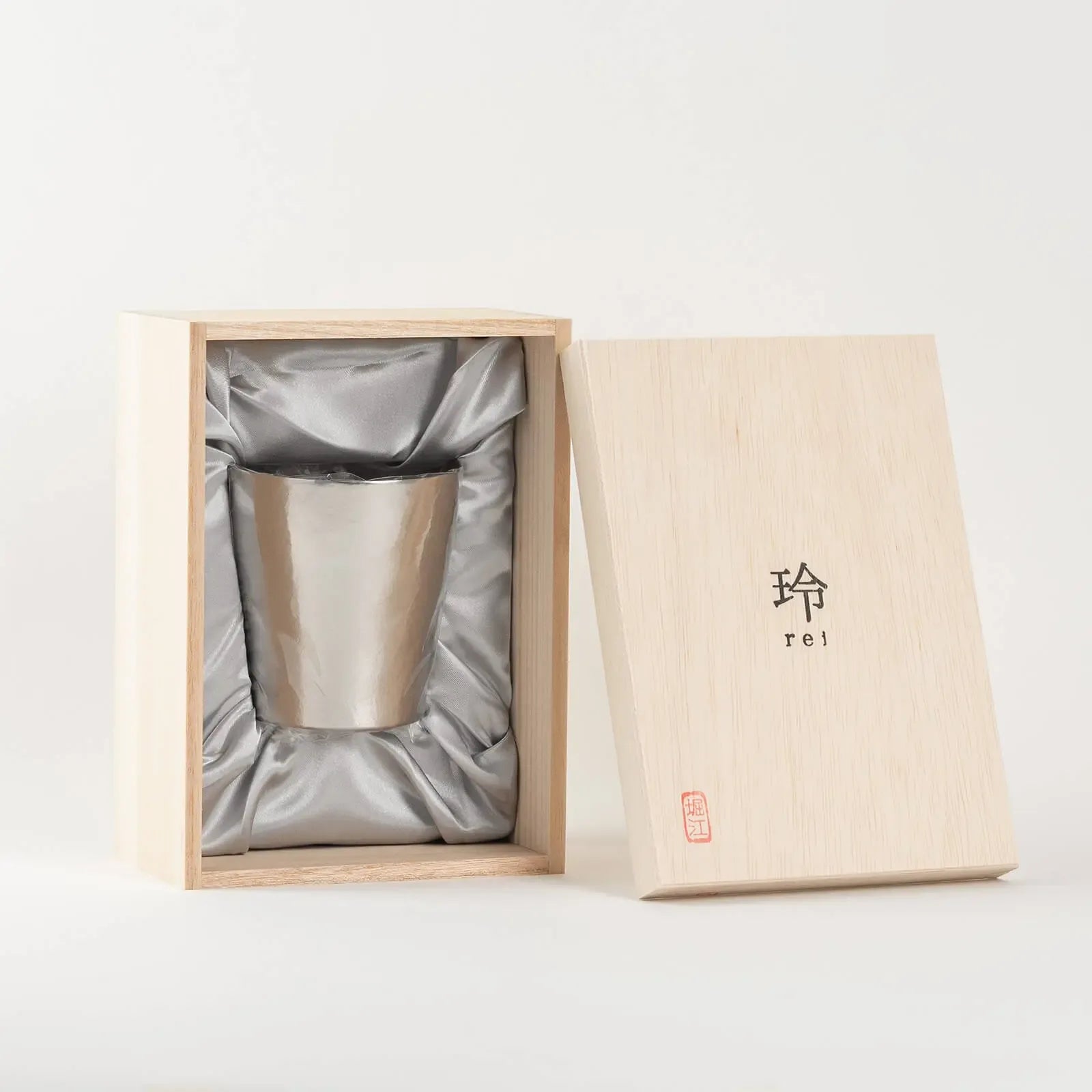 シルバー チタン タンブラー 250ml – 堀江 礼シリーズ 日本製