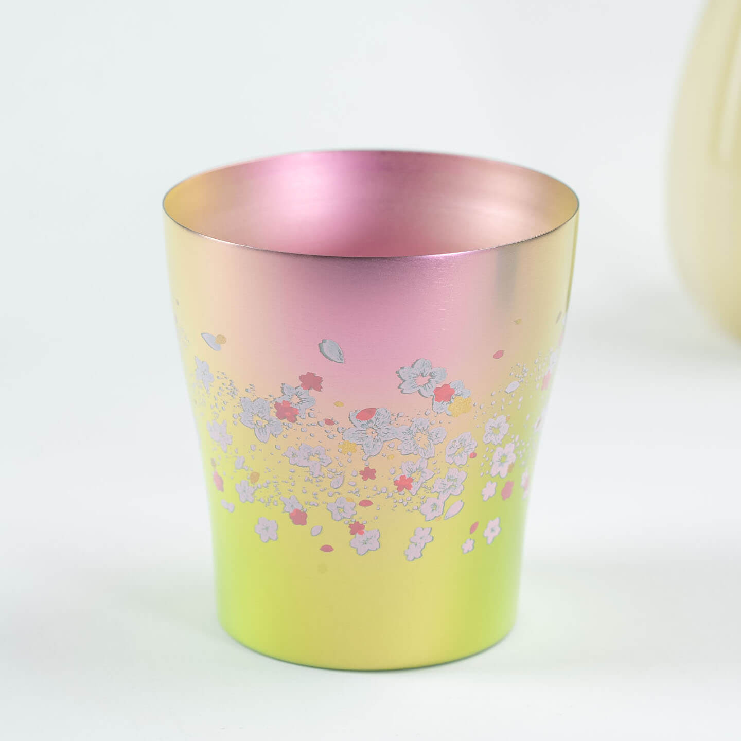 HORIE チタン 桜咲く タンブラー ペア（250ml）｜Kyotolux