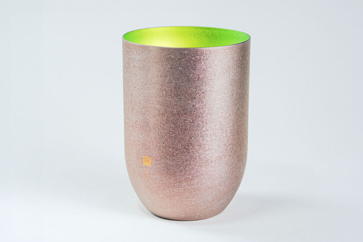 Horie Zen Series titanium tumbler made in Japan, minimalist design pure titanium cup