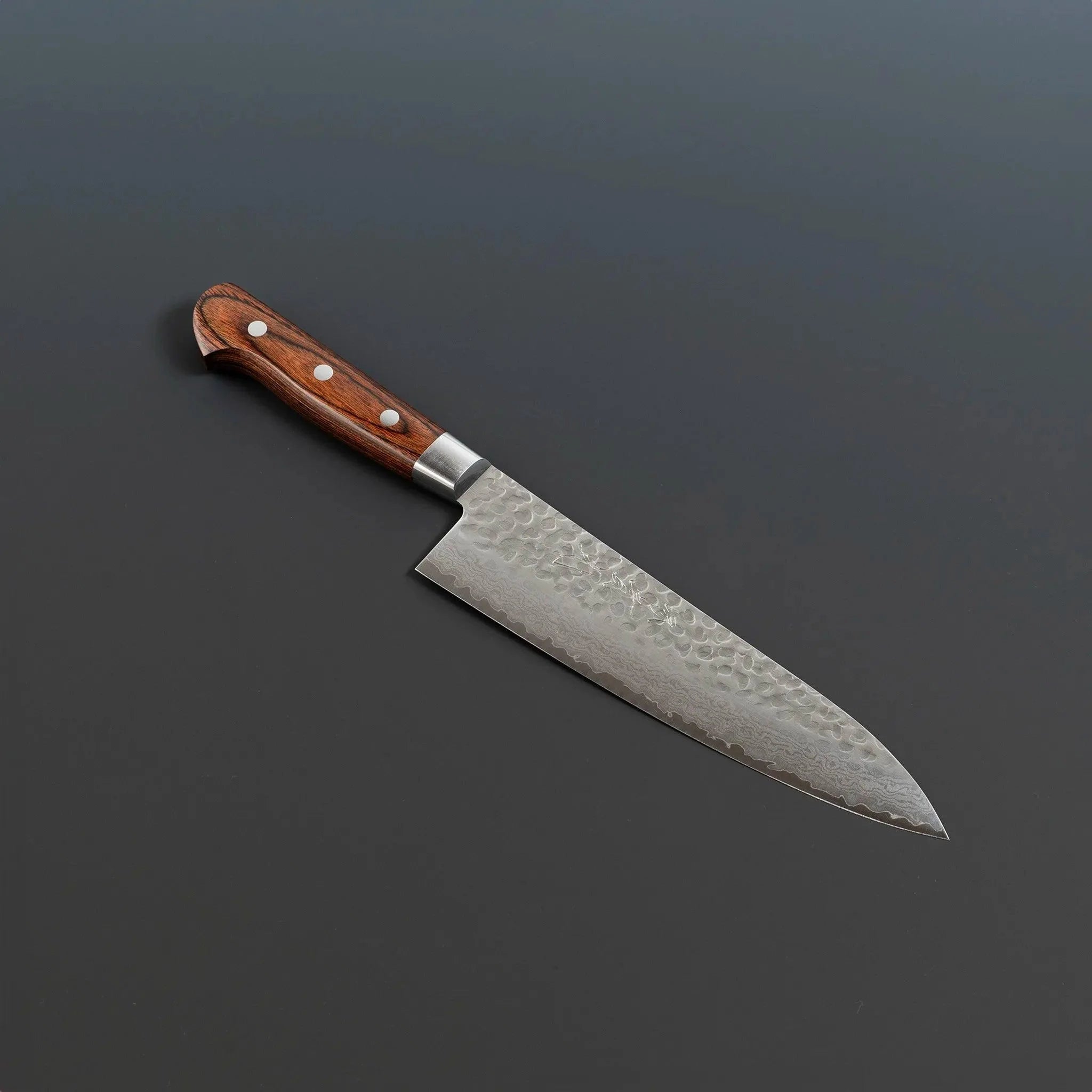 実光 ダマスカス VG10 耐錆鋼 牛刀包丁（180mm、210mm）
