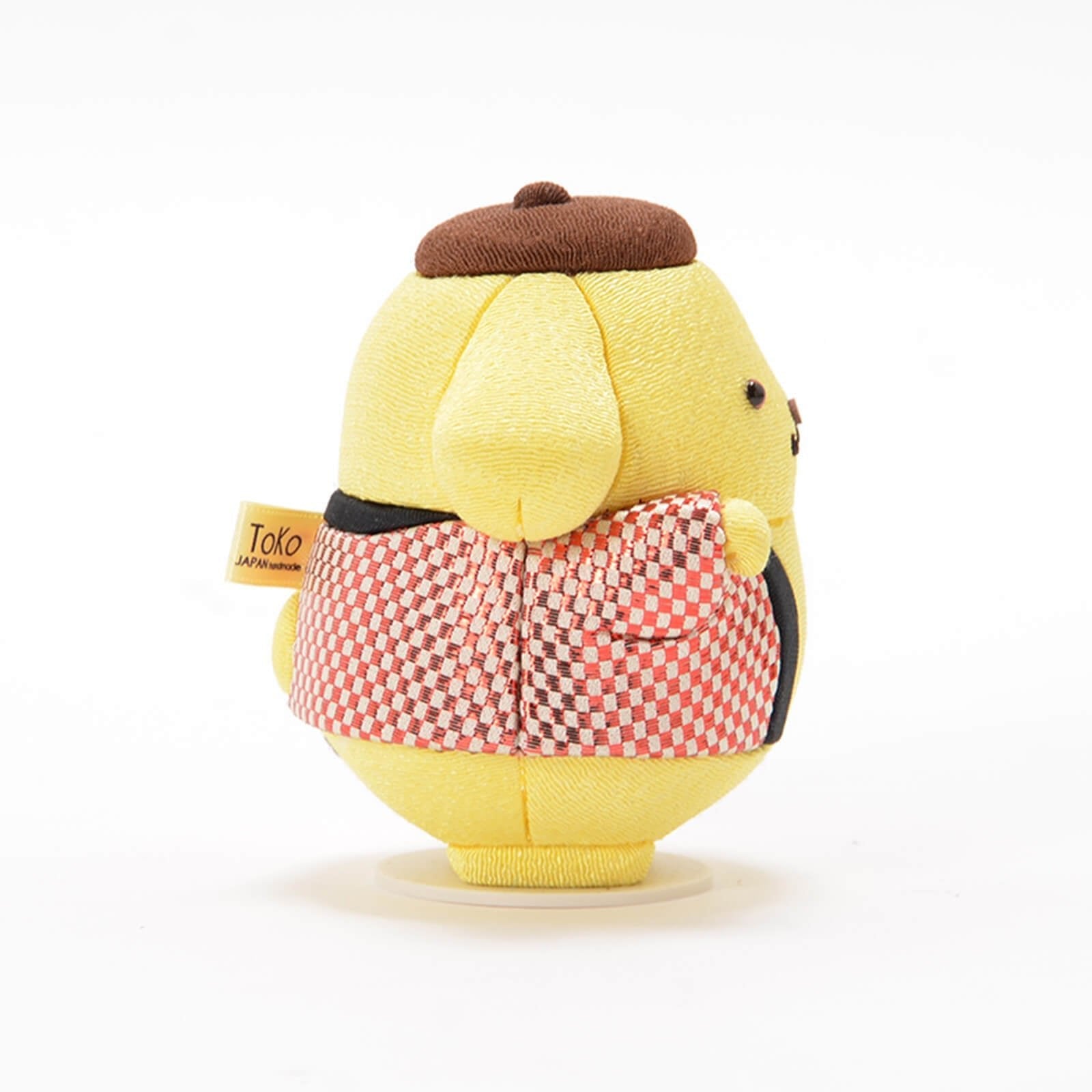 Pompompurin Lucky Cat by Kakinuma Toko | Edo Kimekomi Art