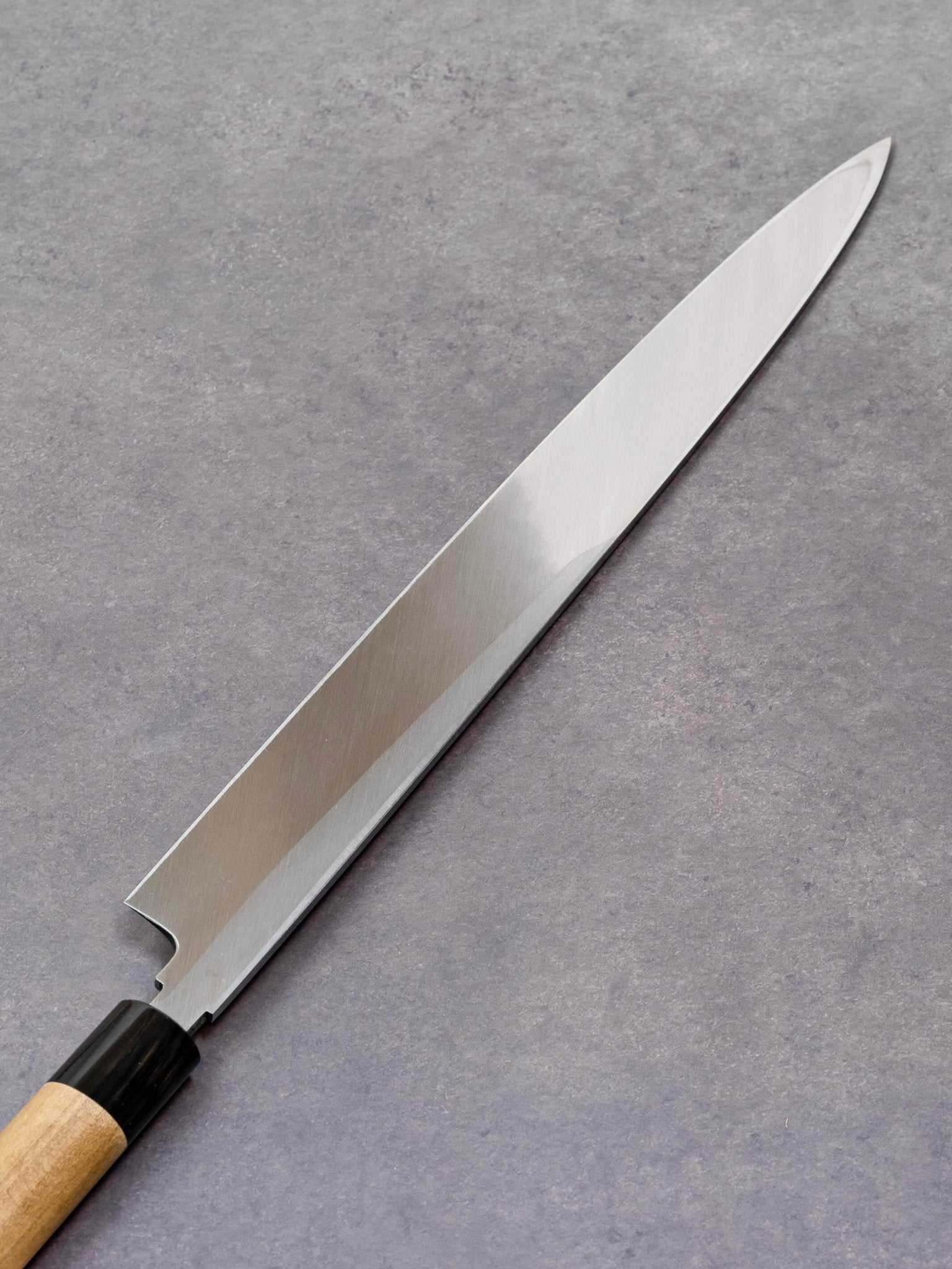 Masamoto VG Series Yanagiba Honkasumi VG-10 Steel - sashimi Knife - back