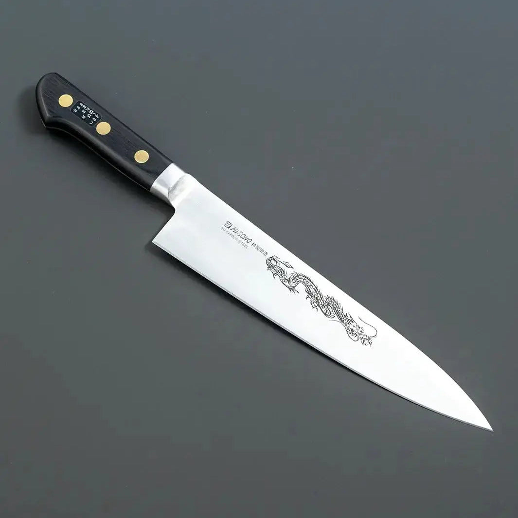 Misono Gyuto Knife - Swedish Carbon Steel Japanese Chef Knife