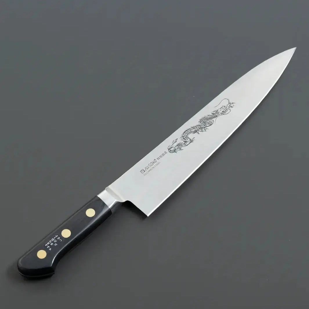 Misono Swedish Carbon Steel Gyuto - Razor Sharp Edge, Precision Cutting