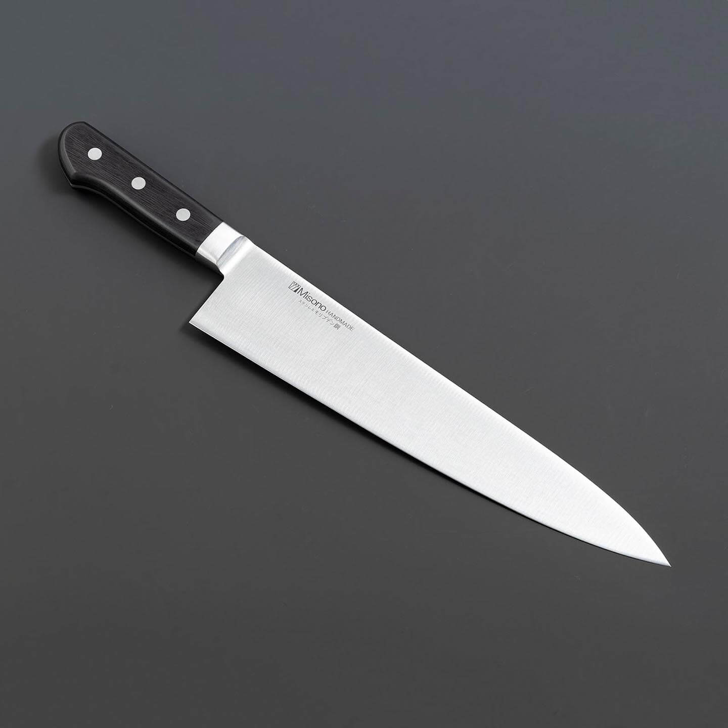 Misono 300mm gyuto Japanese chef knife in molybdenum AUS-8 stainless steel