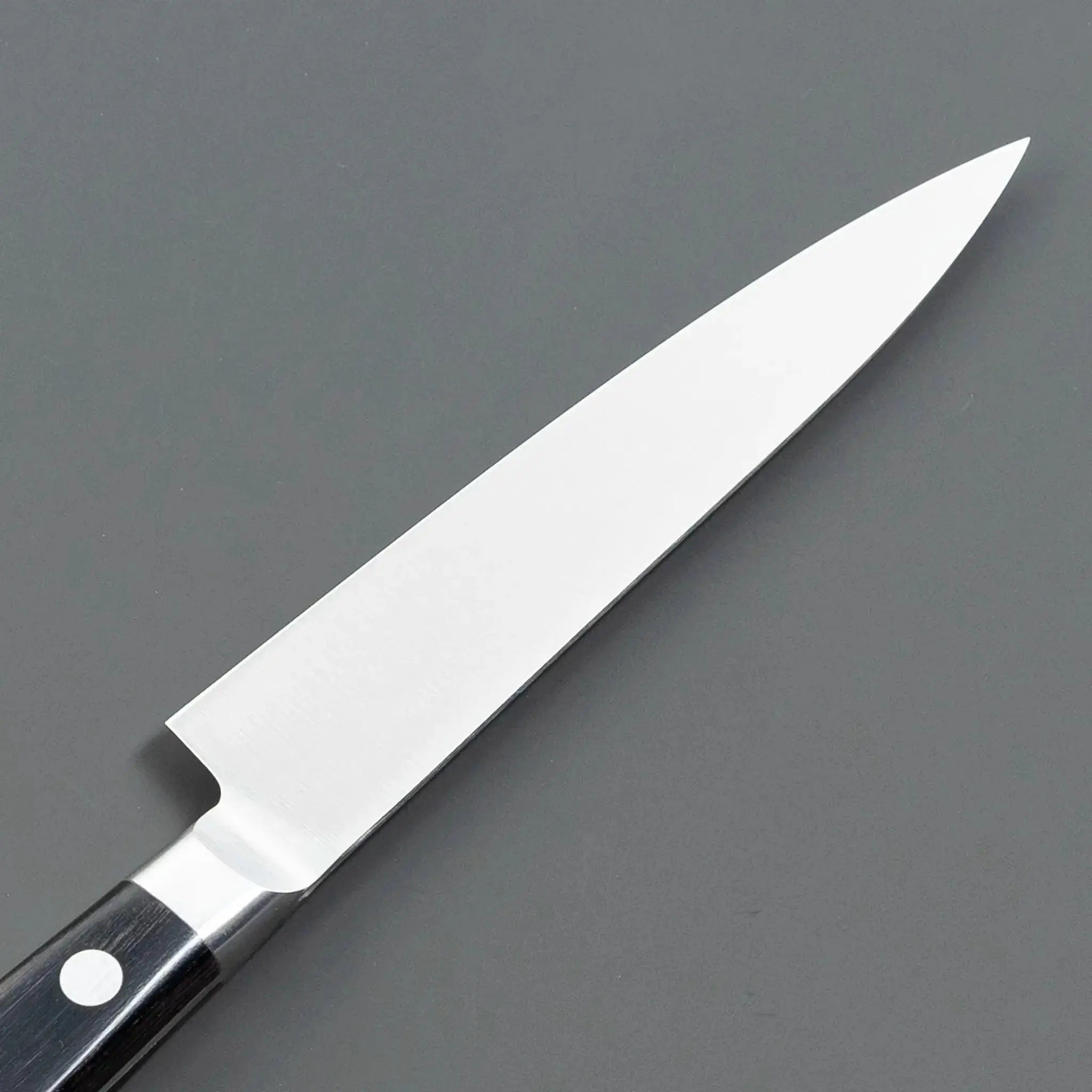 Misono Molybdenum Steel Series Gyuto Chef's Knife with Ergonomic Handle and Precision Blade Blade Back View