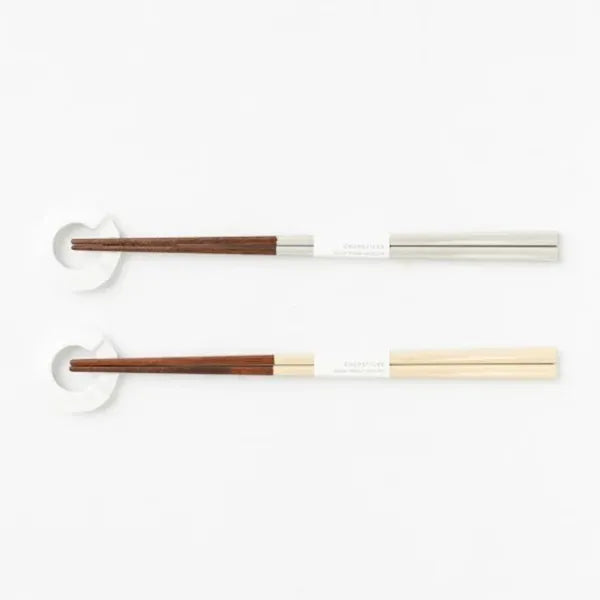 Natural Day chopstick gift set elegantly placed on a dining table.