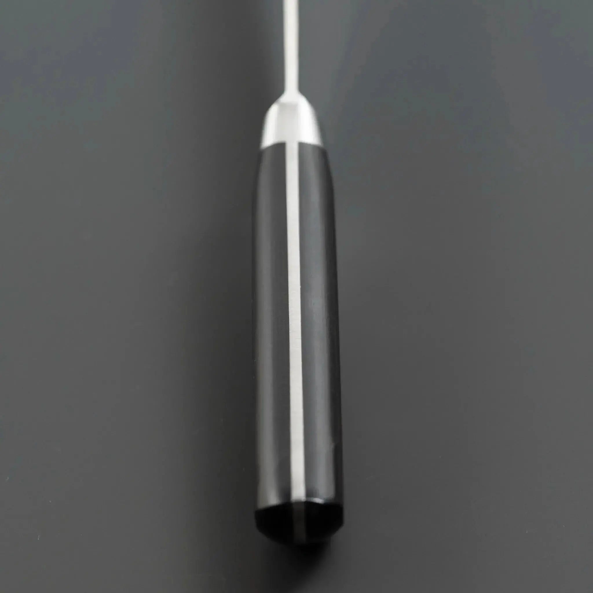 Sakai Kikumori Japanese Steel Sujihiki Knife Handle Top View